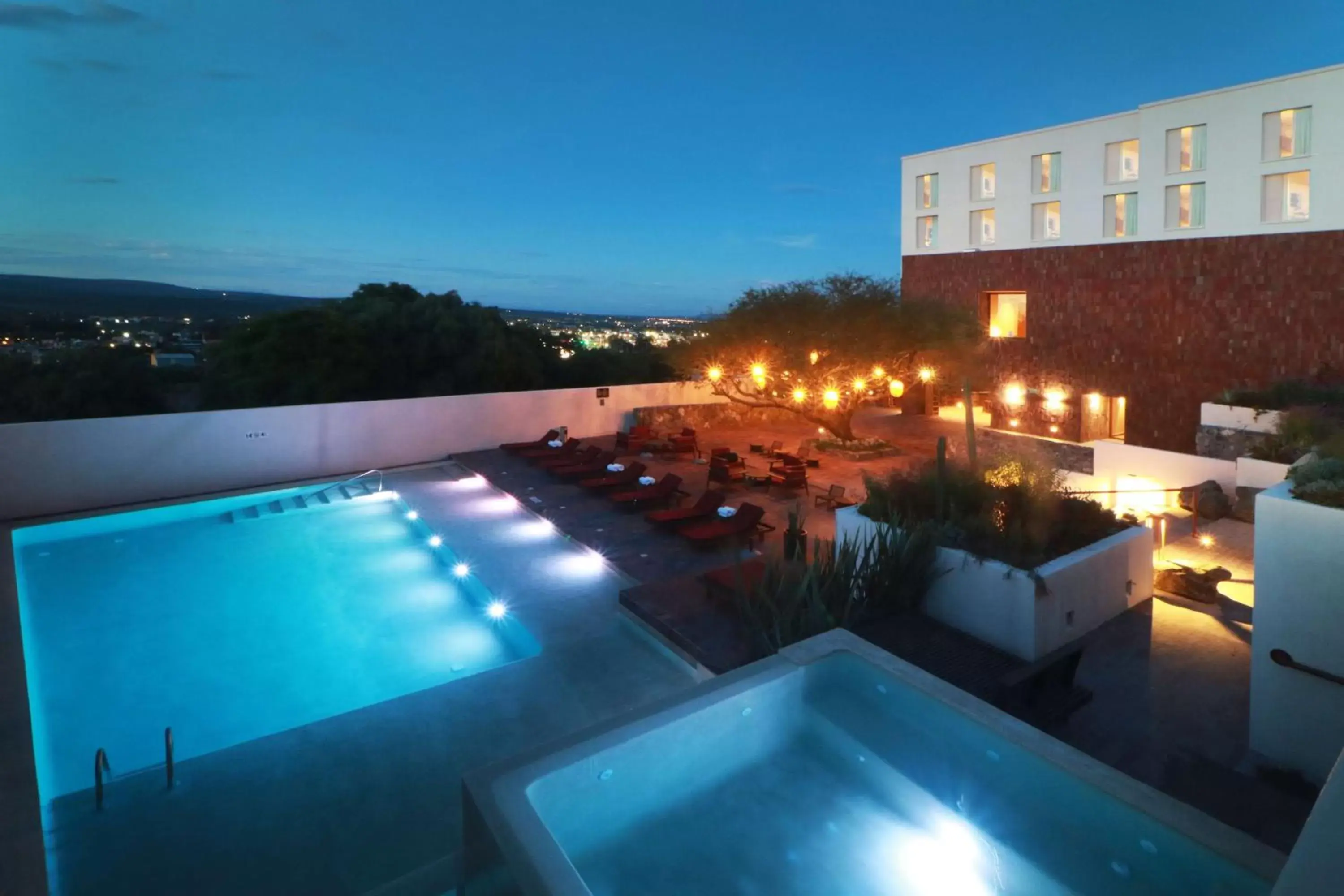 Pool View in Albor San Miguel de Allende, Tapestry Collection by Hilton