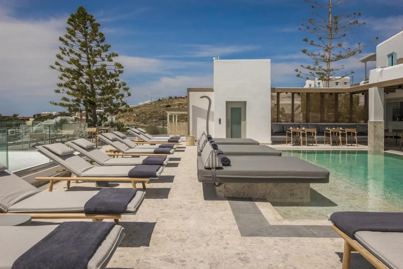 Day, Property Building in Grace Mykonos