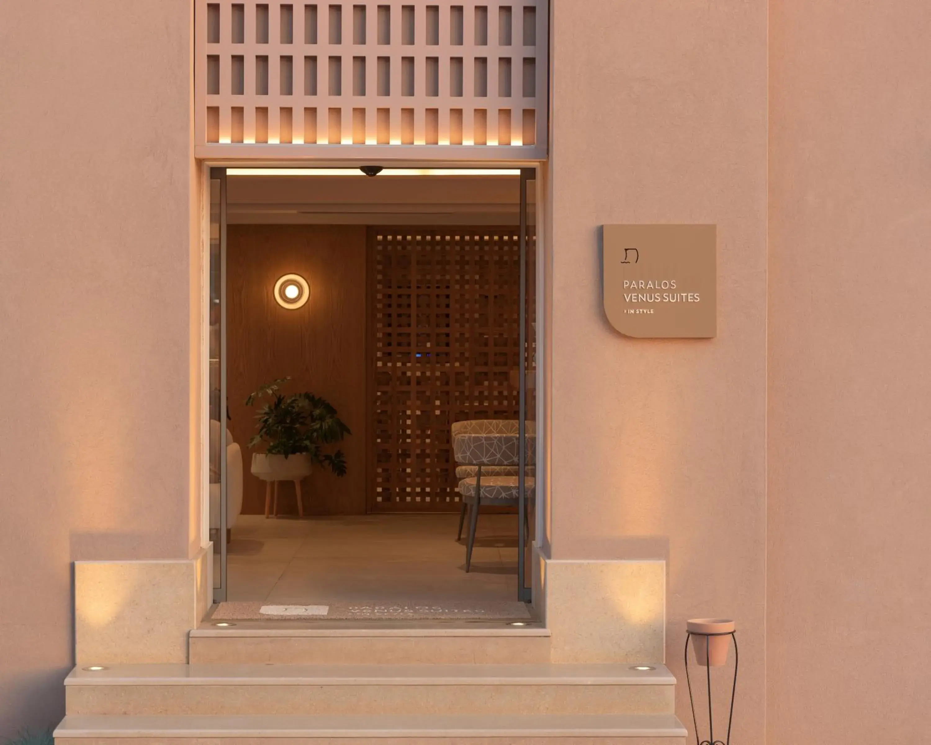 Facade/entrance in Paralos Venus Suites Adults Only