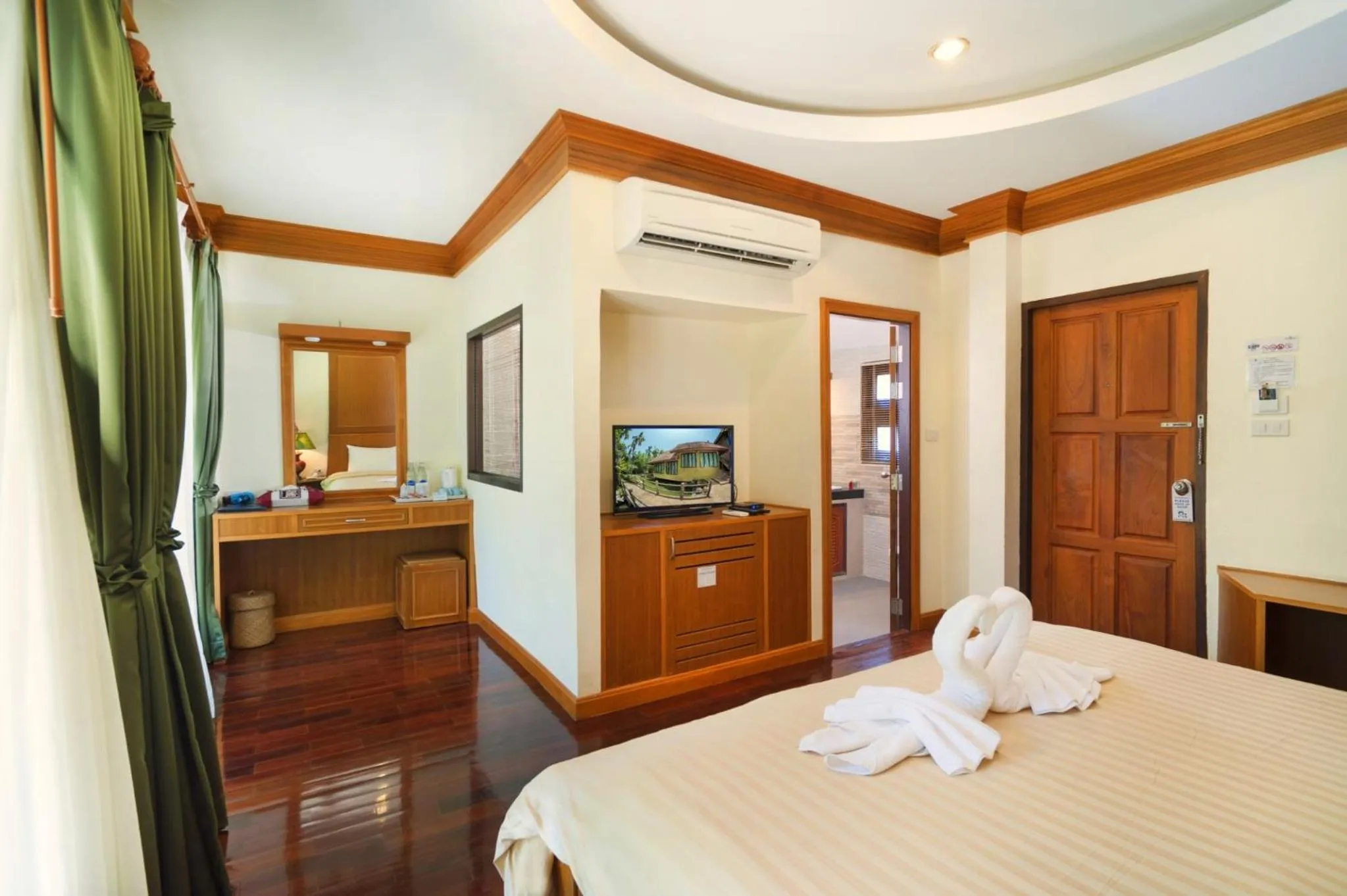 Bed in Blues River Resort