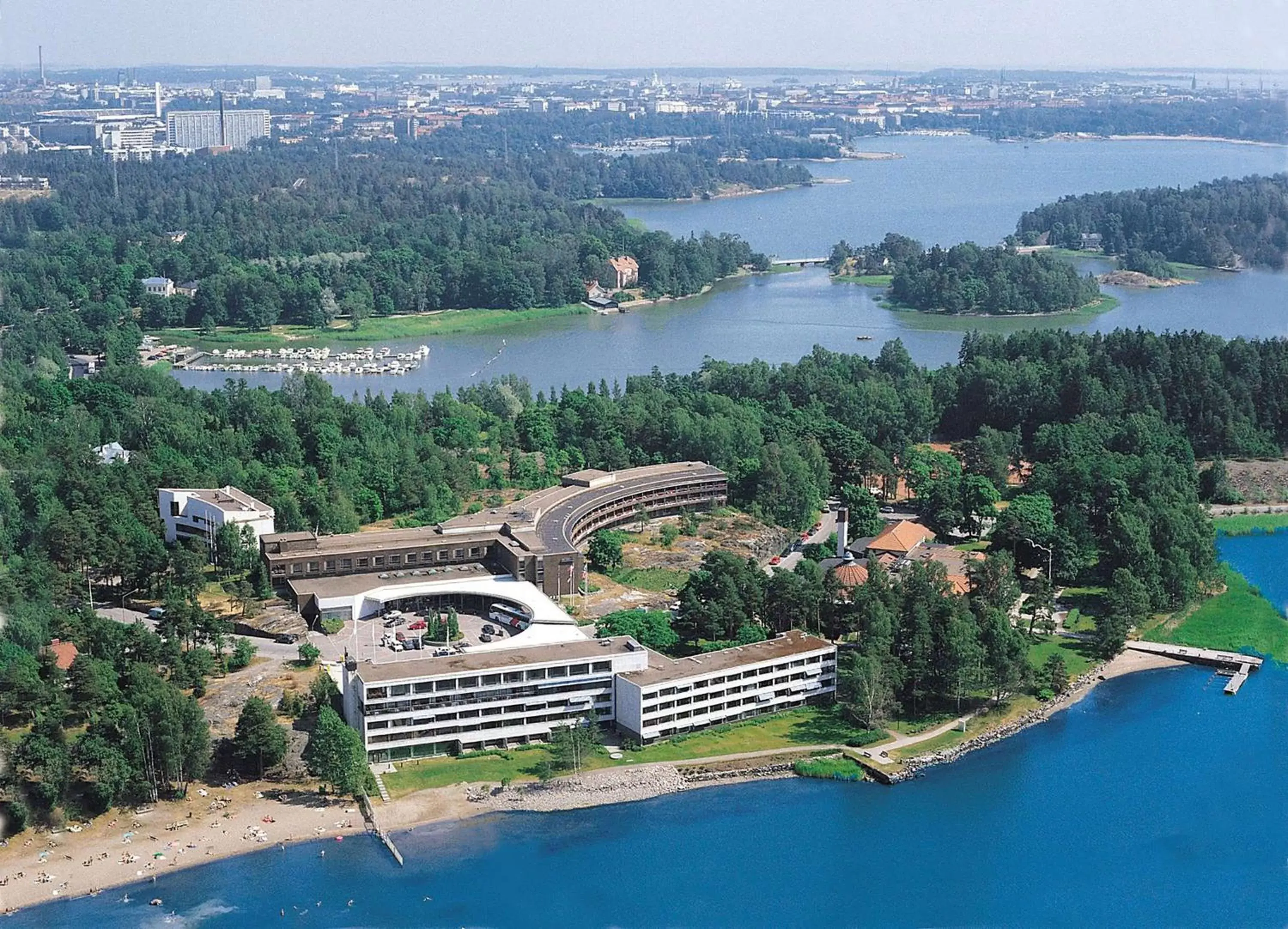 Property building, Bird's-eye View in Hilton Helsinki Kalastajatorppa