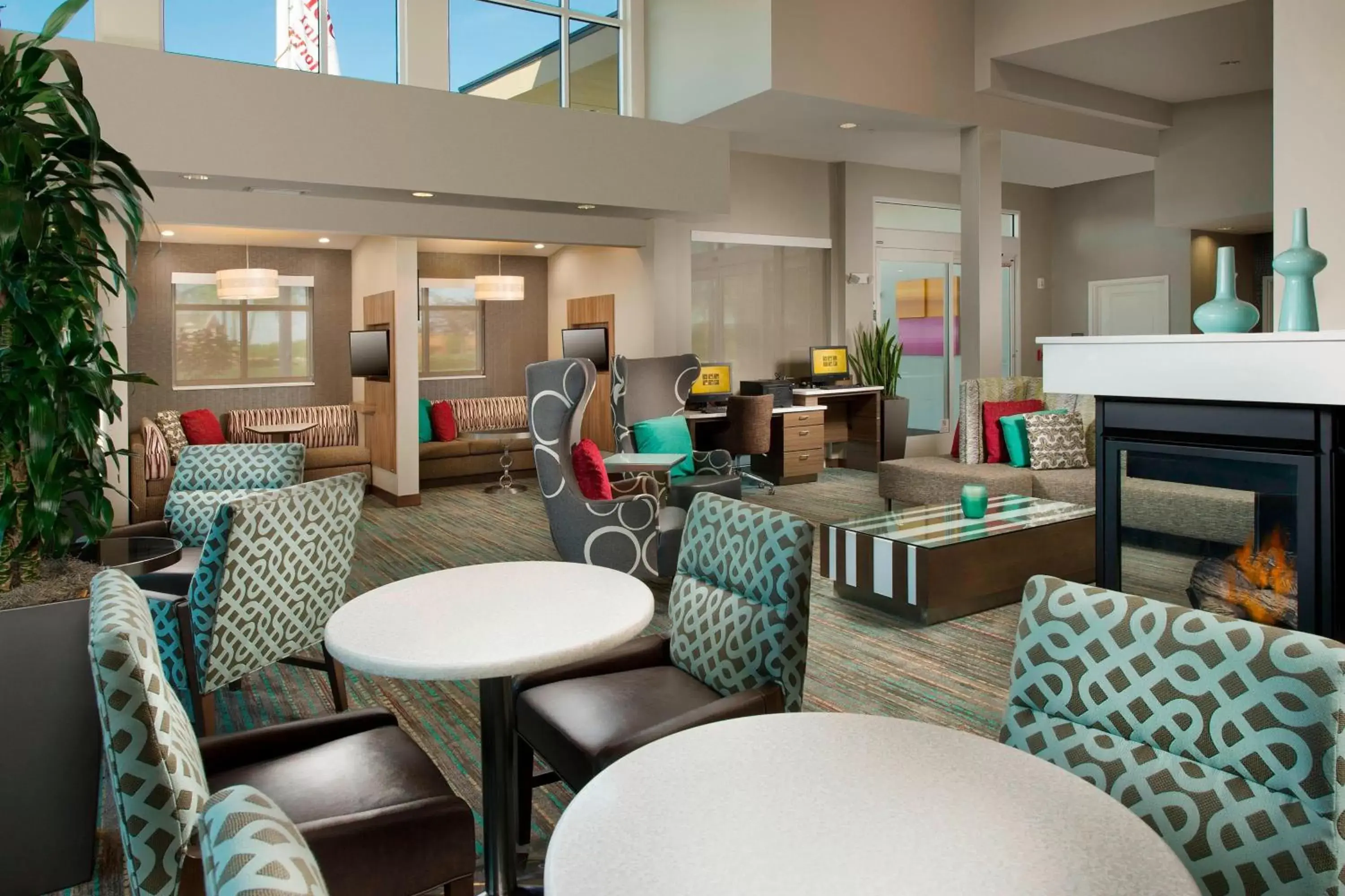 Lobby or reception, Lounge/Bar in Residence Inn by Marriott Nashville South East/Murfreesboro