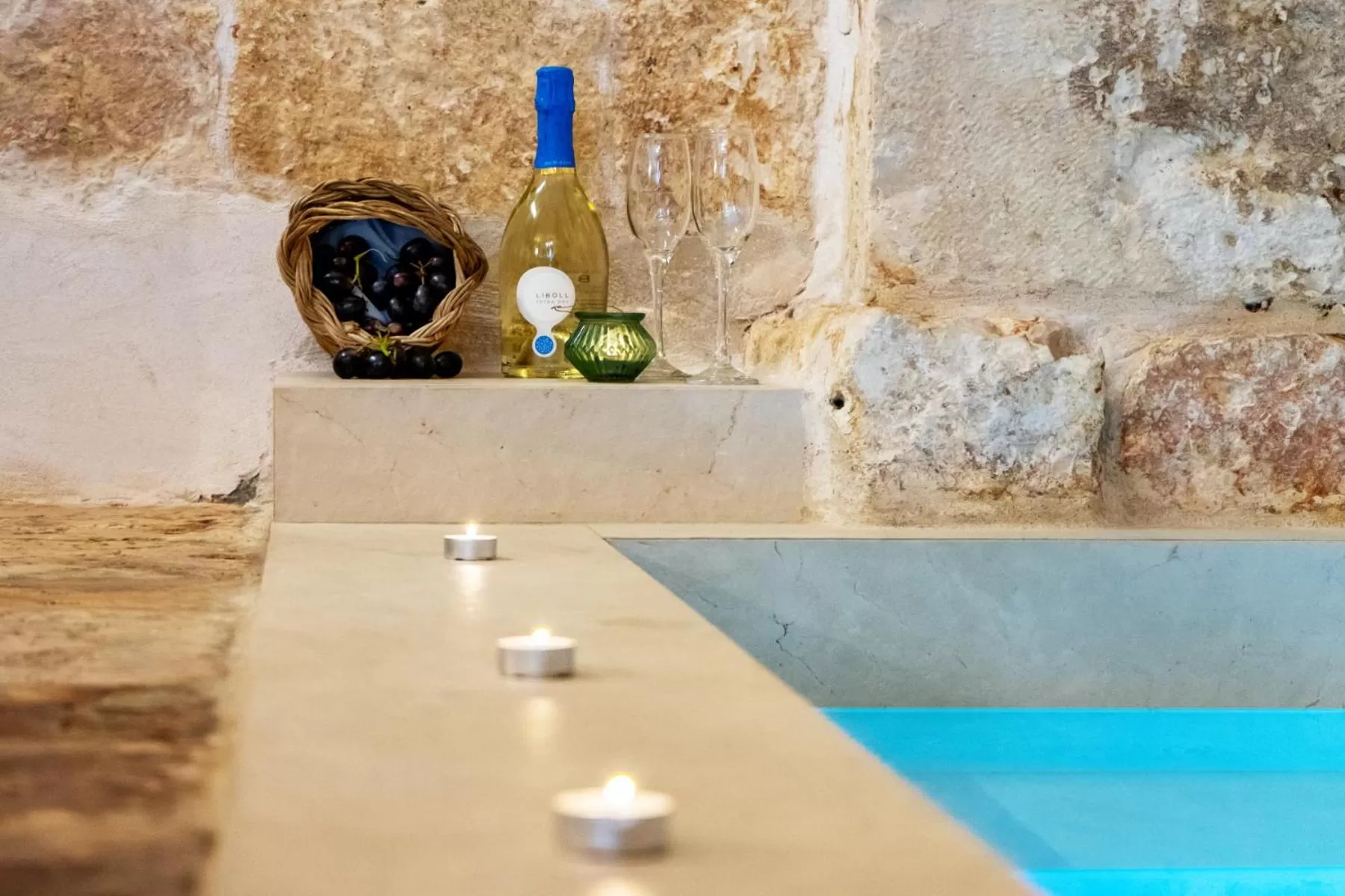 Decorative detail in Dama Bianca Boutique Hotel Ostuni