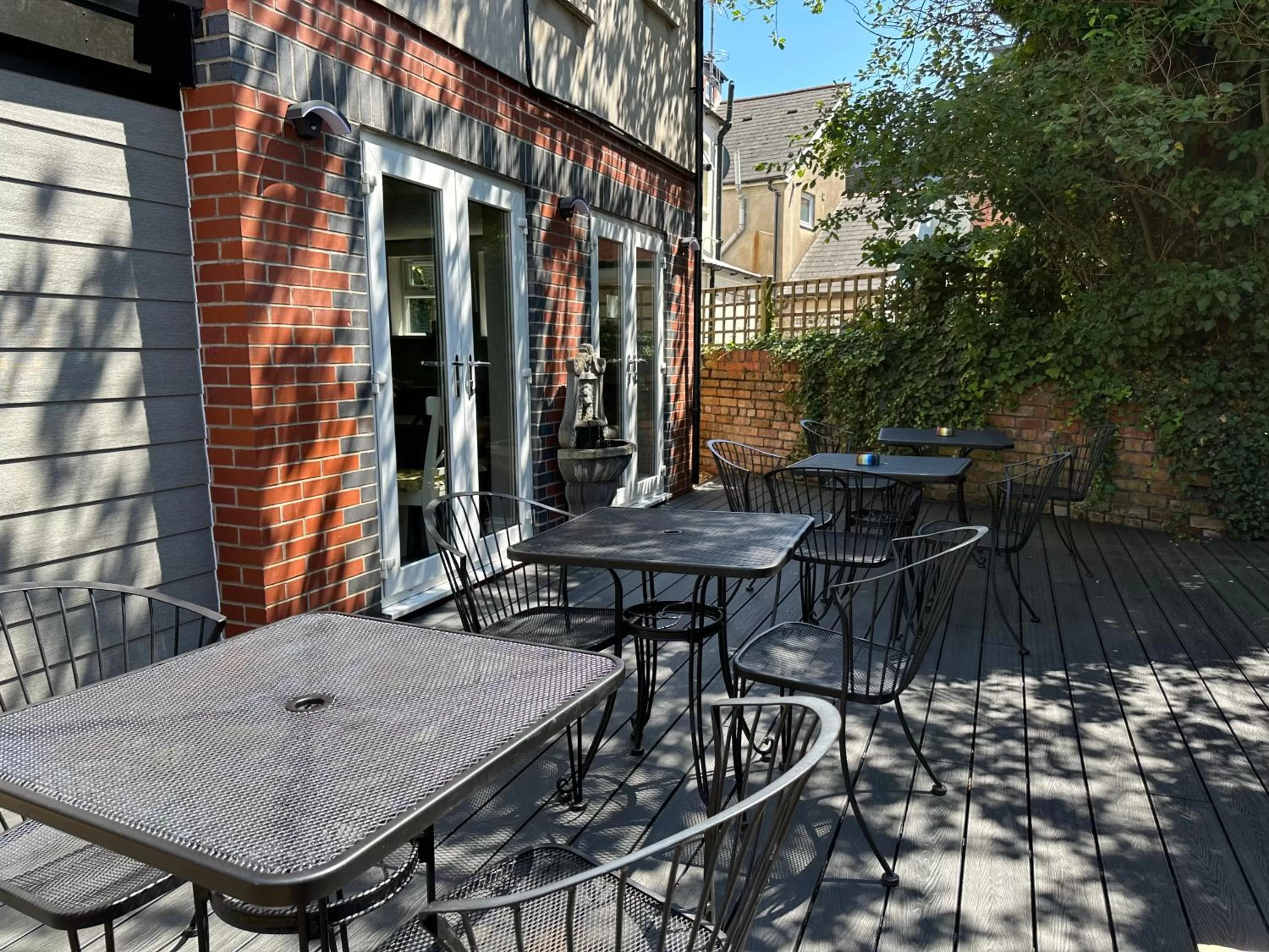 Patio in The Riverhouse