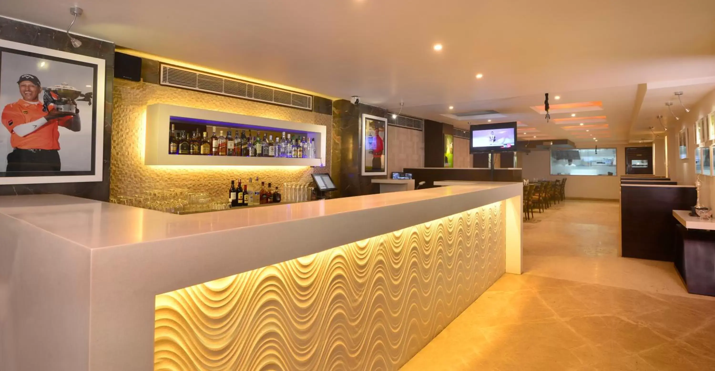 Lounge or bar, Lobby/Reception in Hotel Le Roi