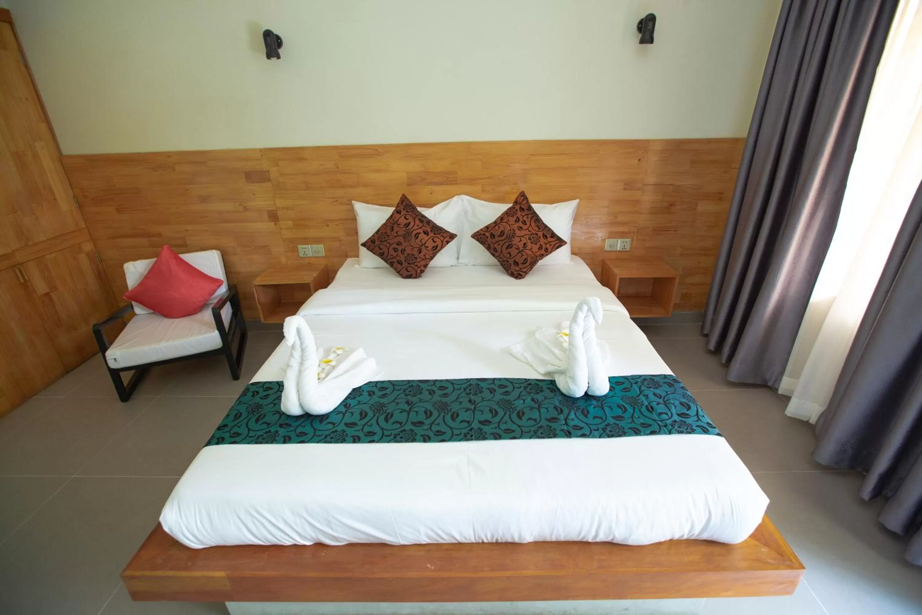 Bed in Bamboo9 Boutique