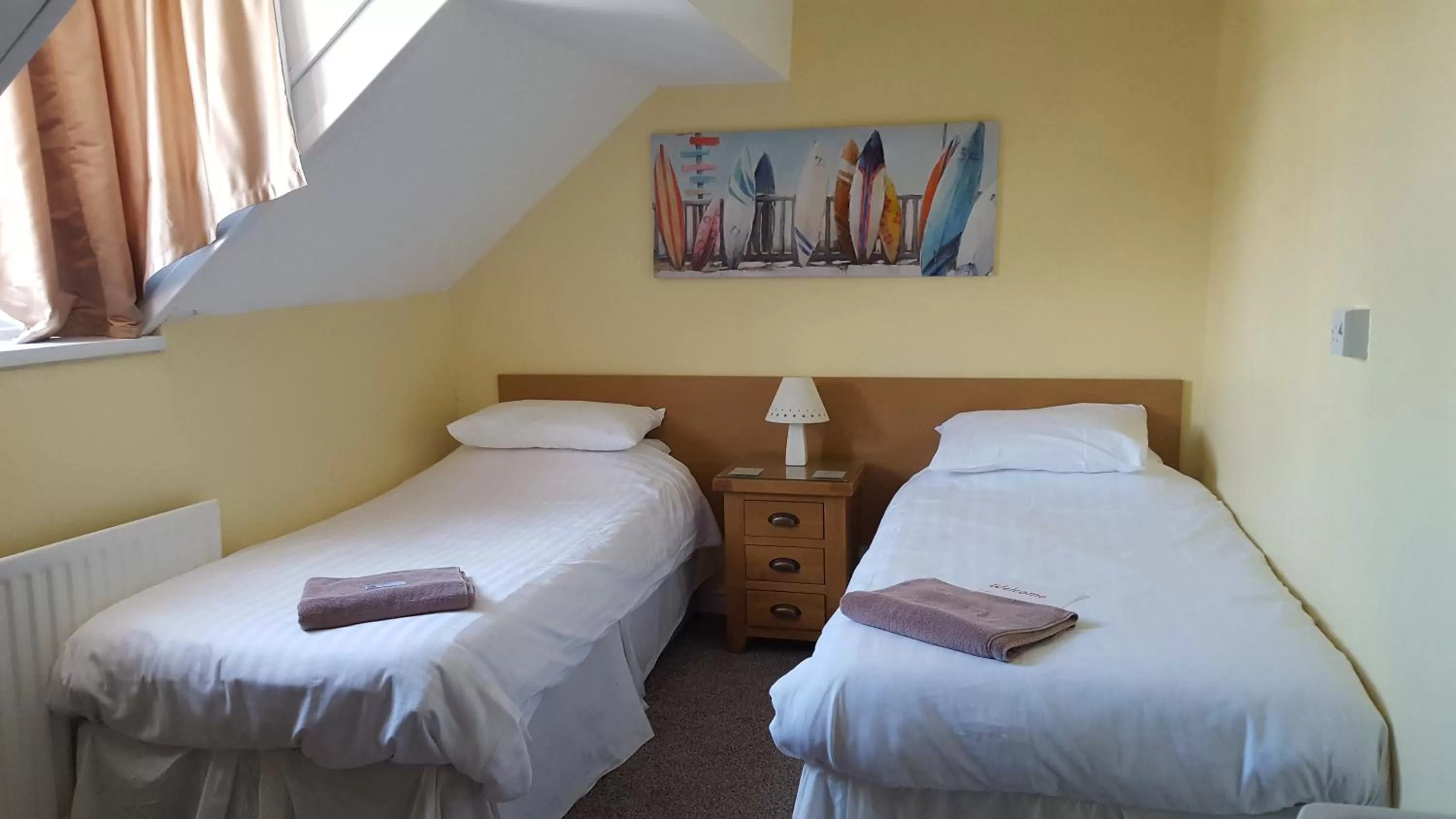 Bed in The Beacon Hotel