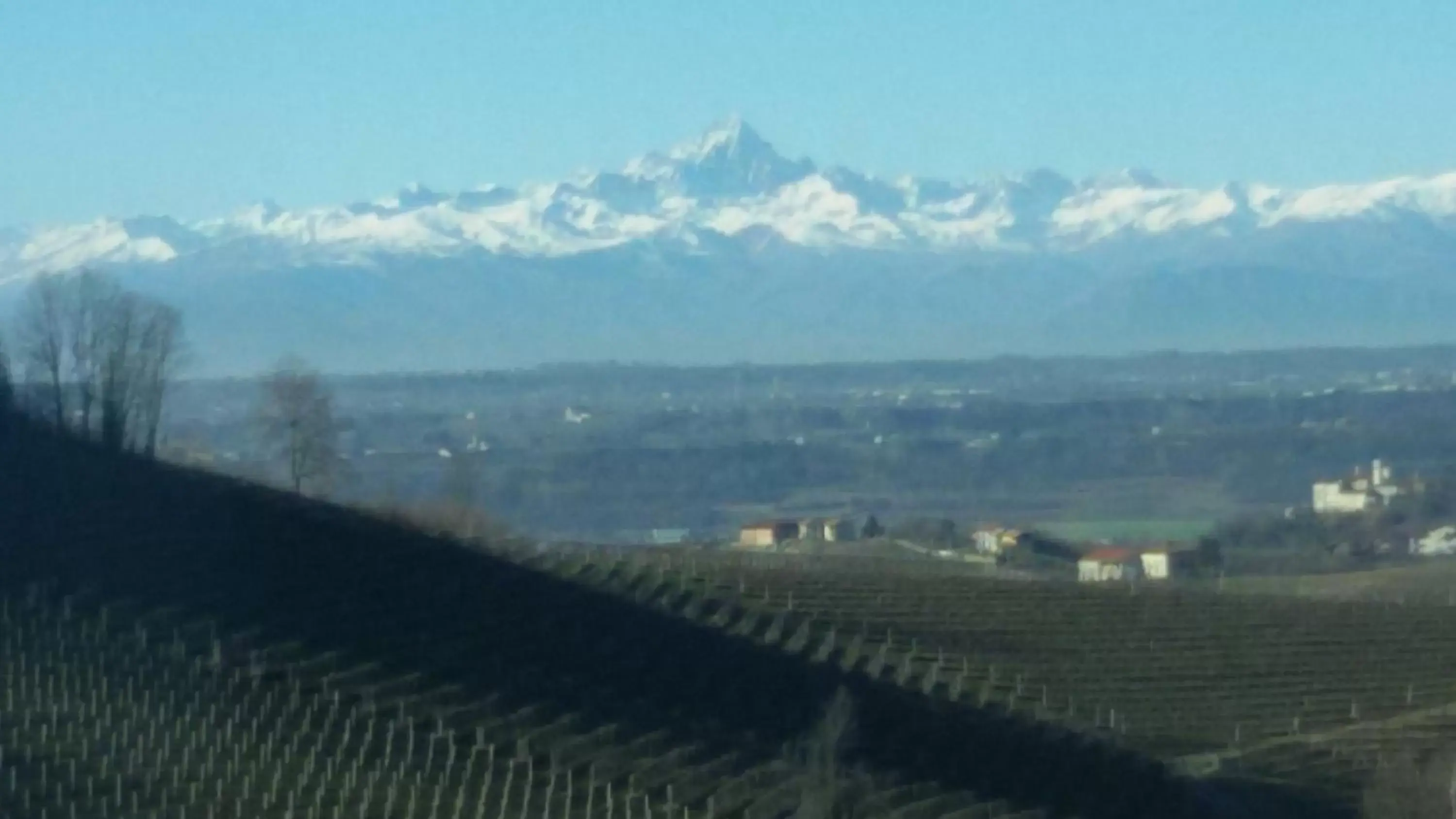 Natural landscape in Cascina Torello