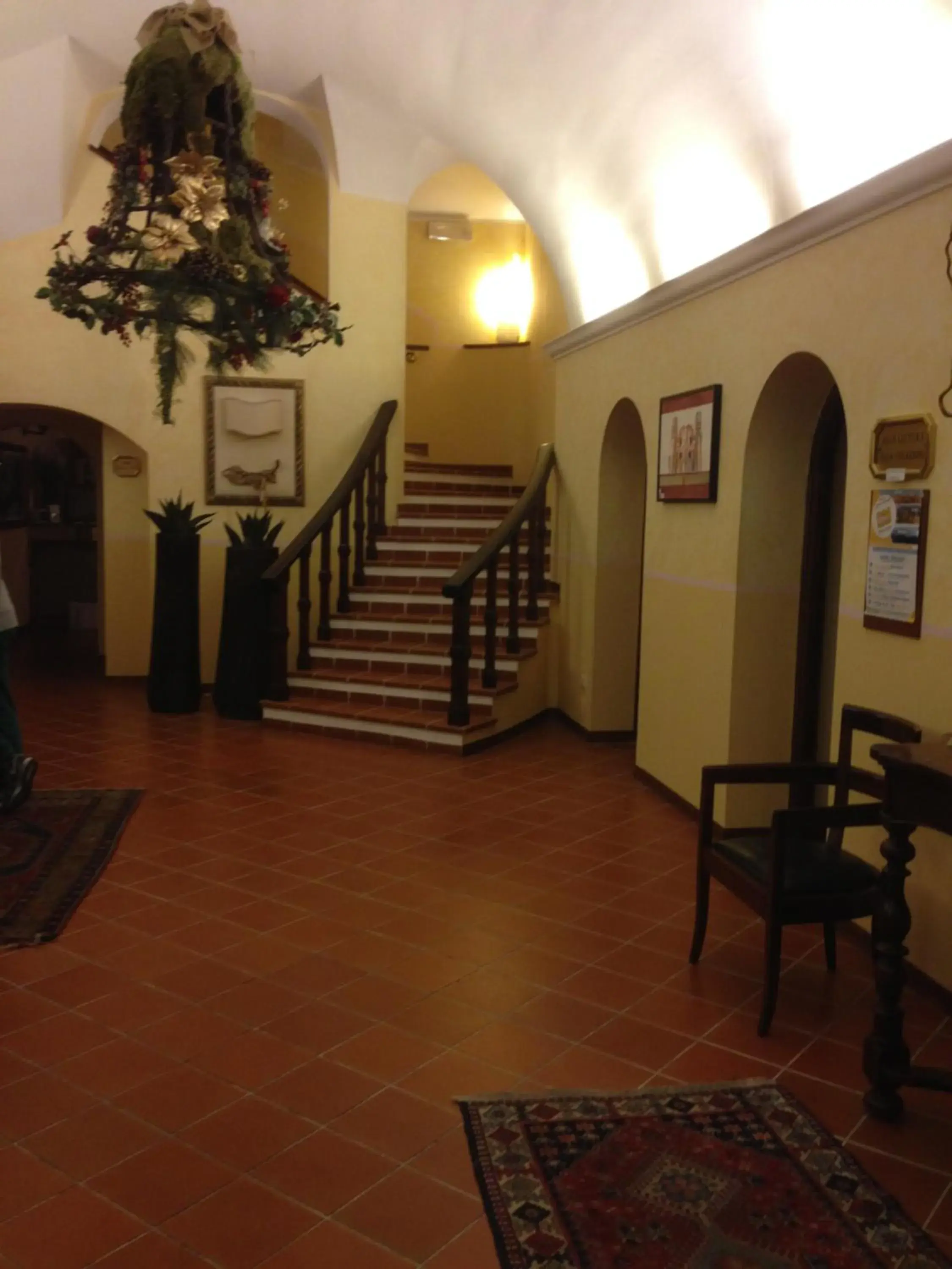 Lobby or reception in Hotel Filippeschi