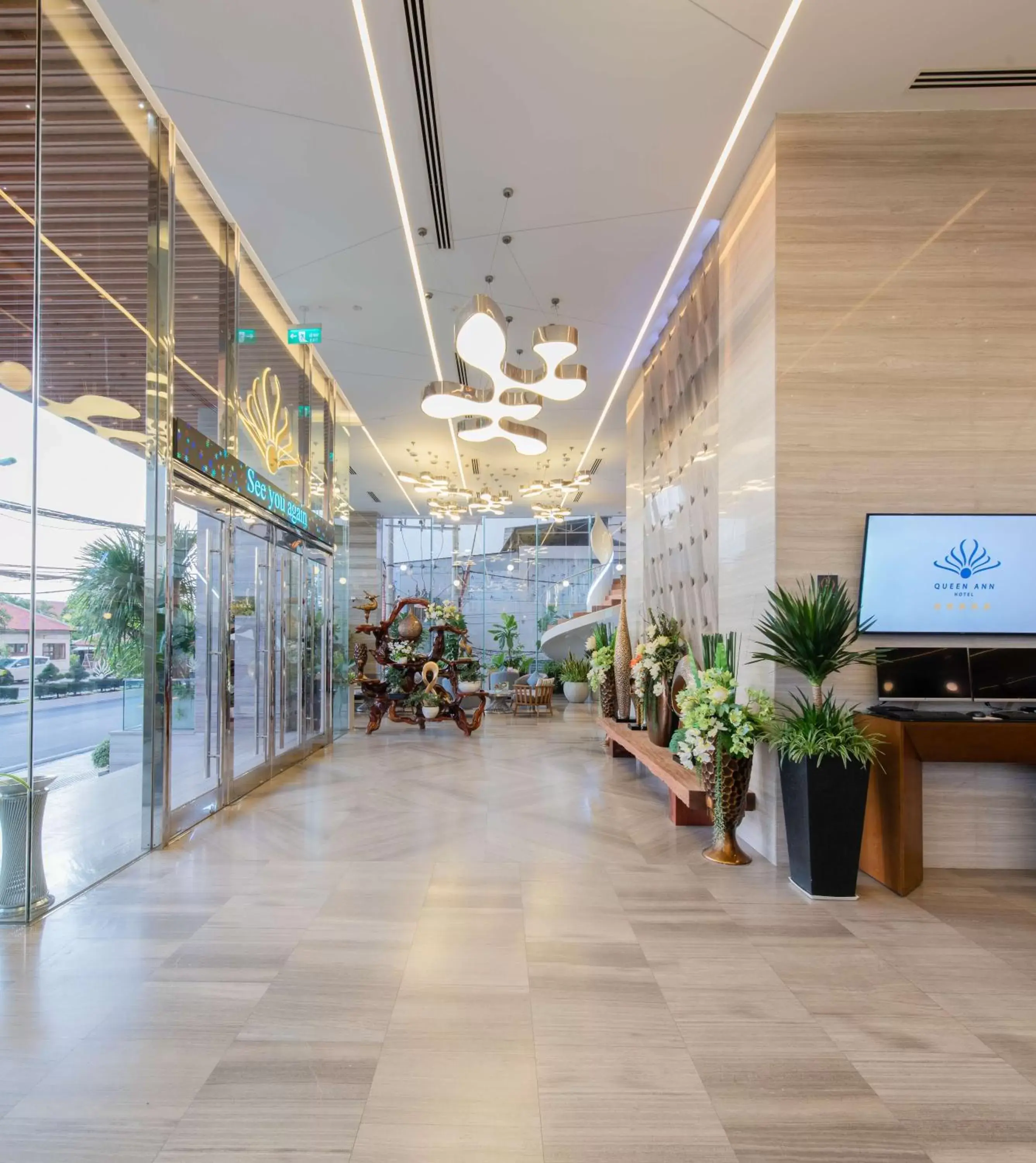 Lobby or reception in Queen Ann Nha Trang Hotel