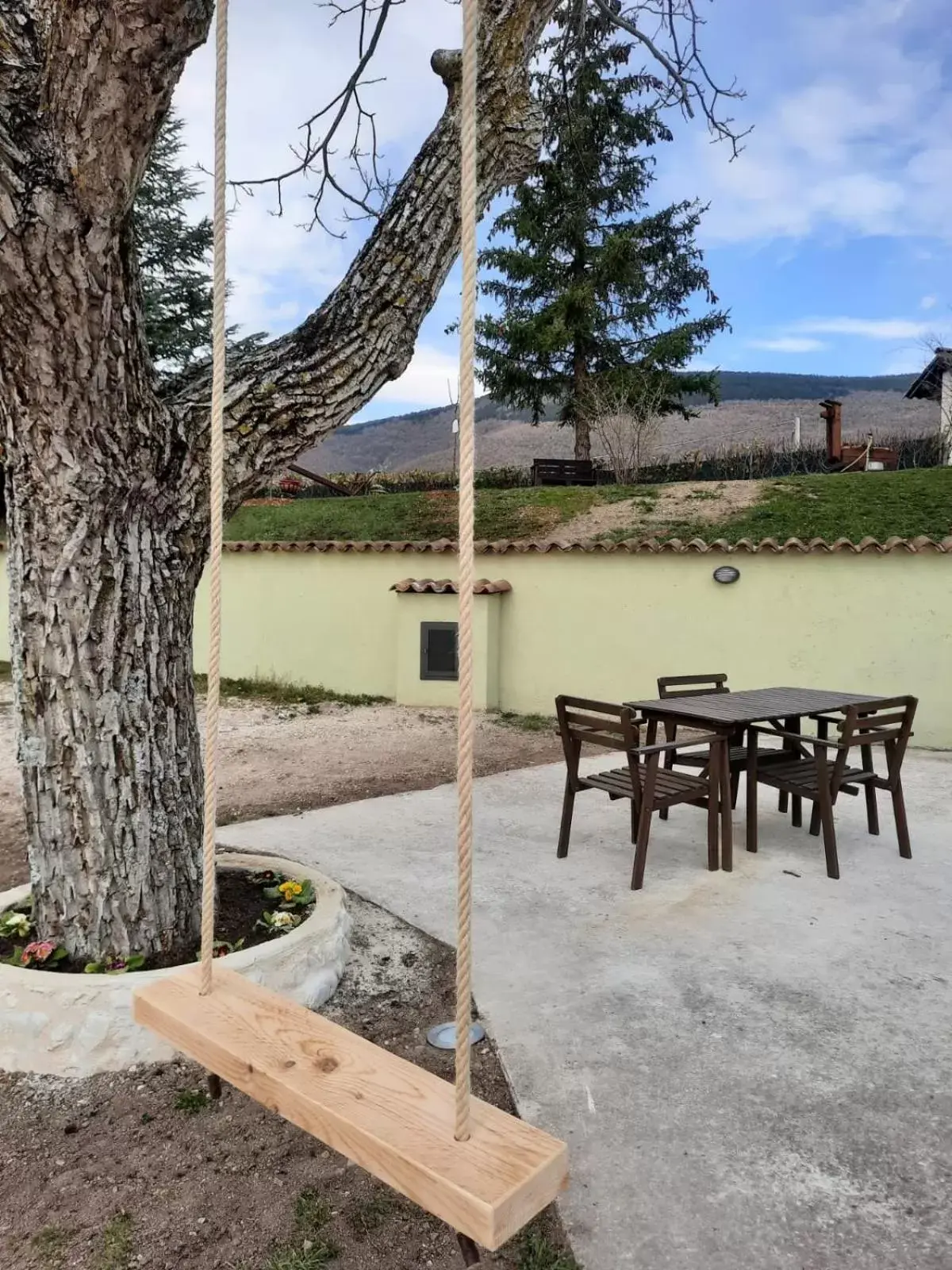 Patio in B&B Fonte Vena