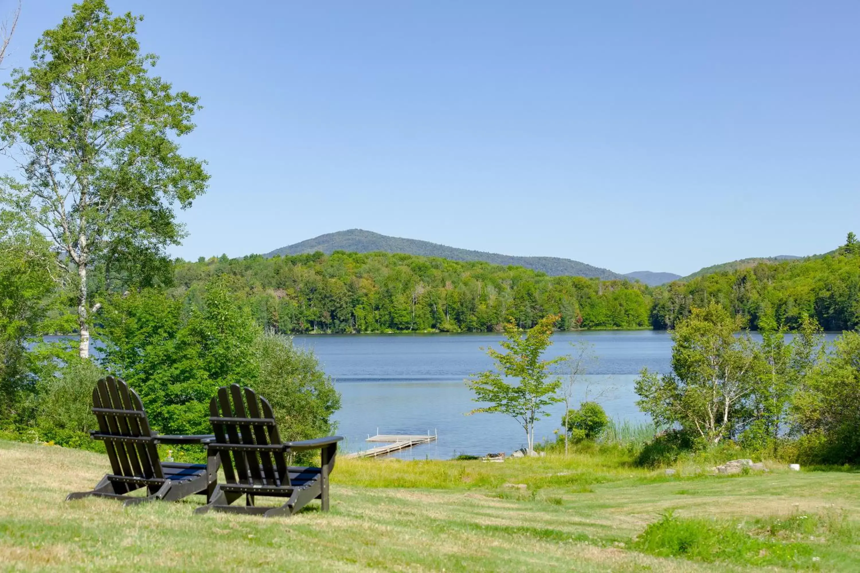 Lake view in Mountain Meadows Lodge