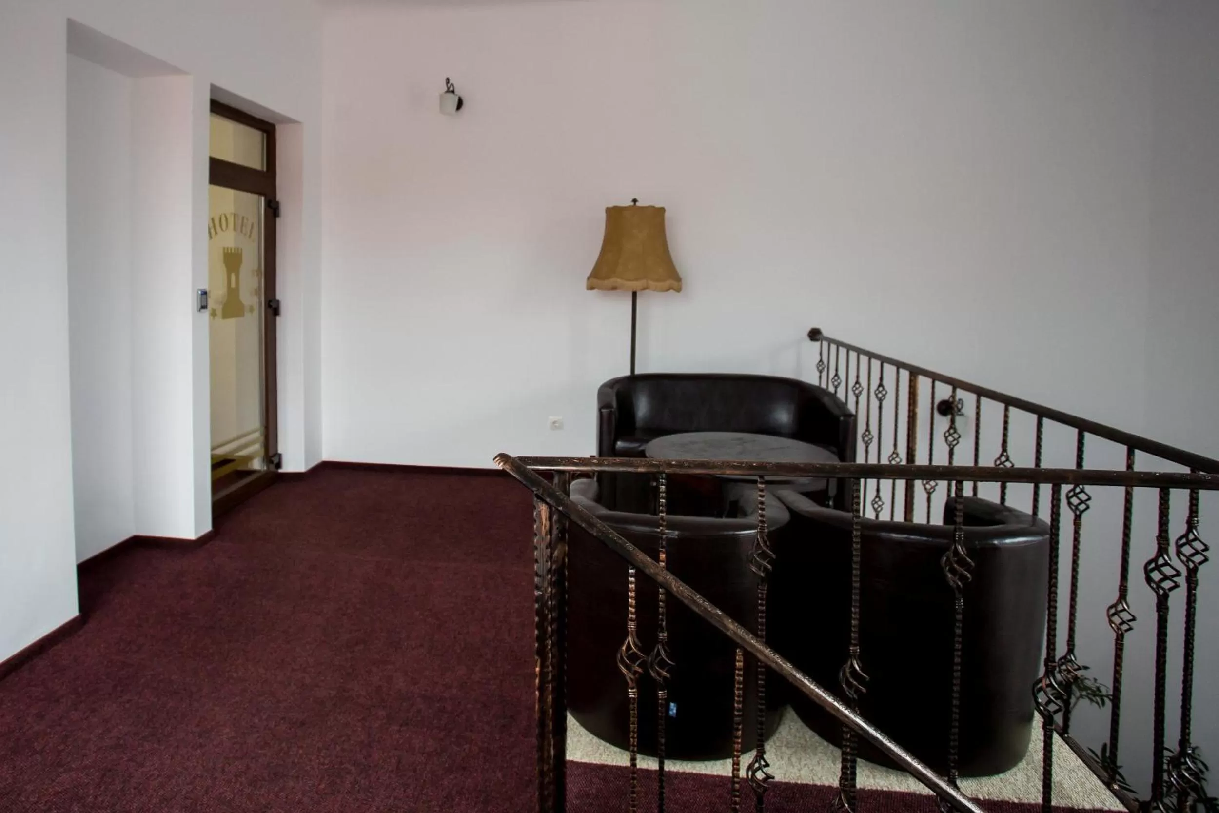 Seating Area in Cazare Turn Sebes