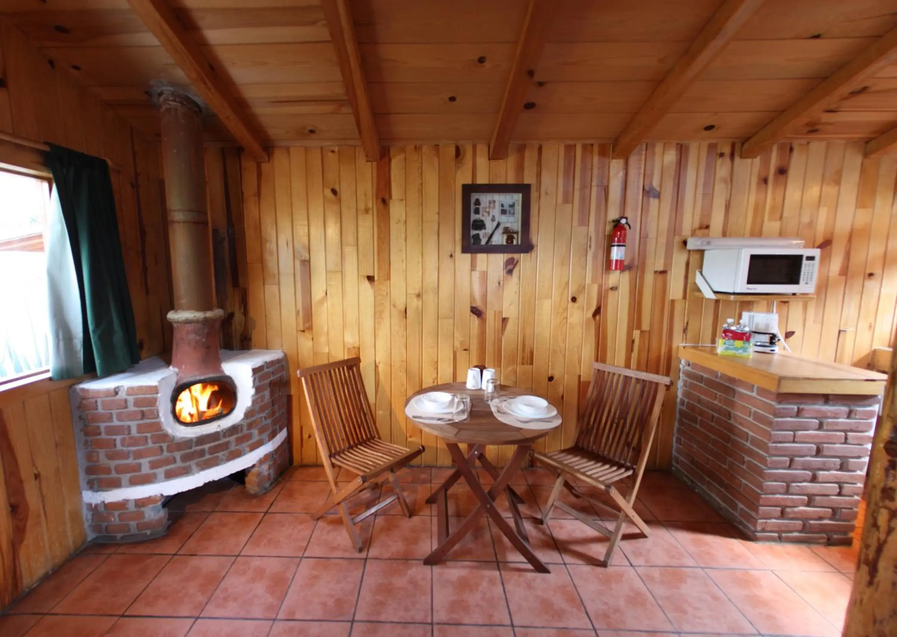 Dining area, Seating Area in Cabañas El Estribo Hotel