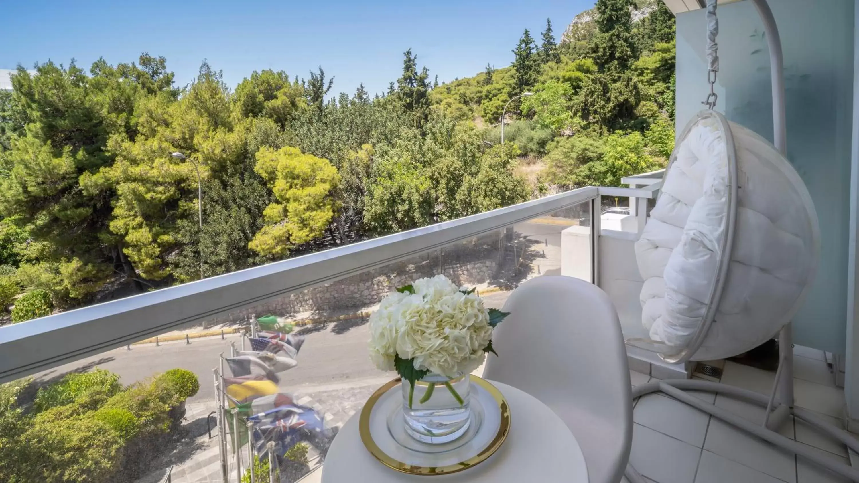 Balcony/Terrace in St George Lycabettus Lifestyle Hotel