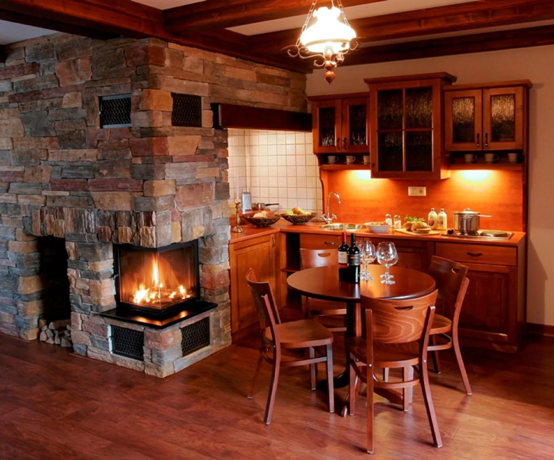 Kitchen or kitchenette in Vila GRAND