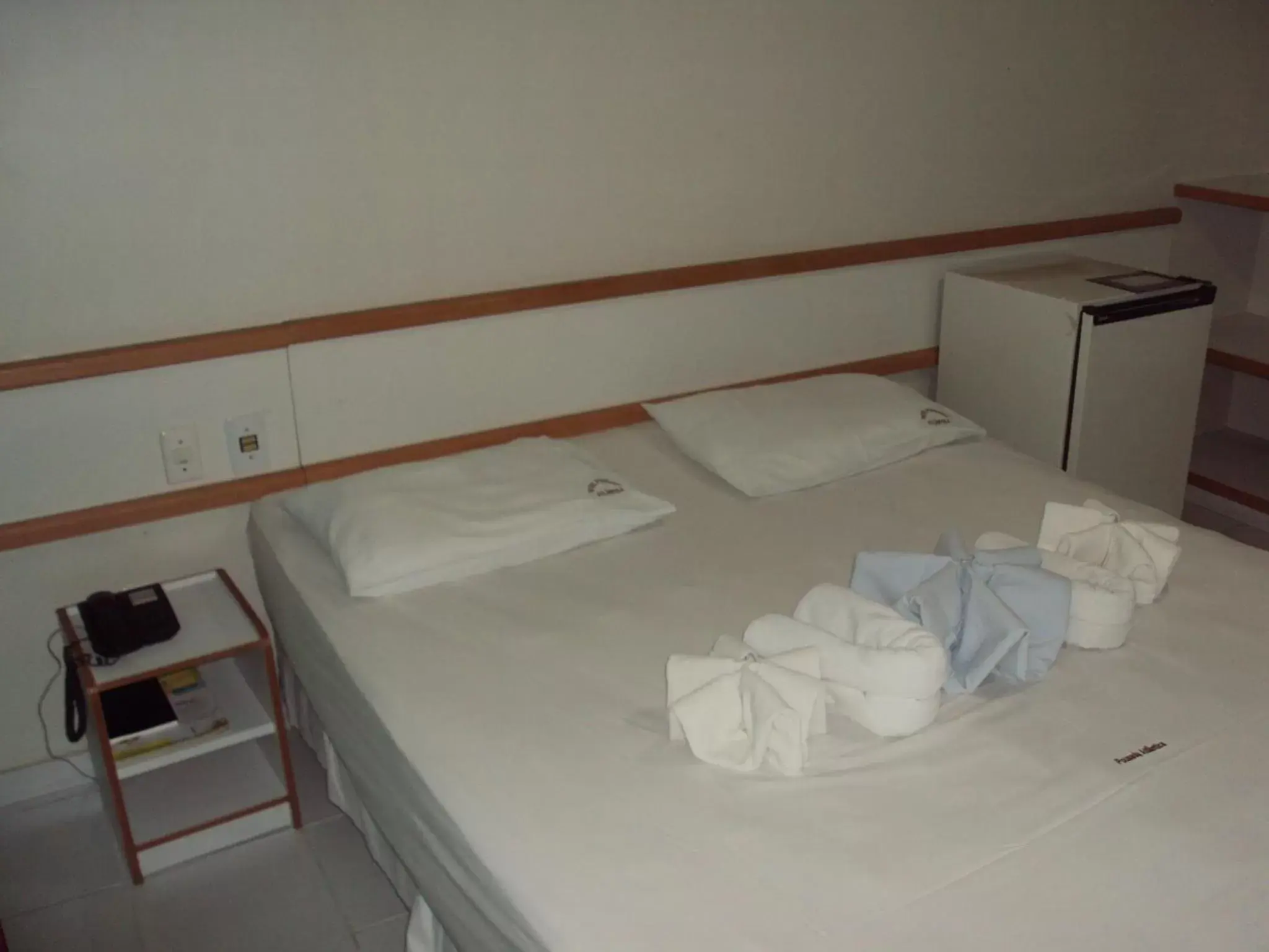 Bed in Hotel Pousada Atlântica