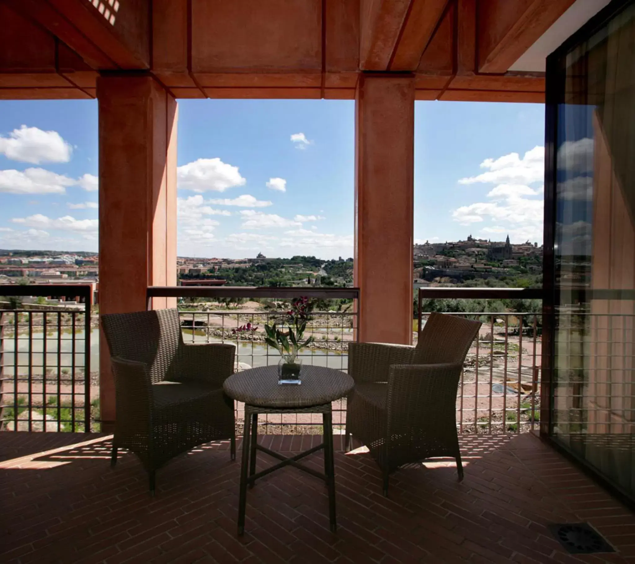 Balcony/Terrace in Hotel Cigarral el Bosque