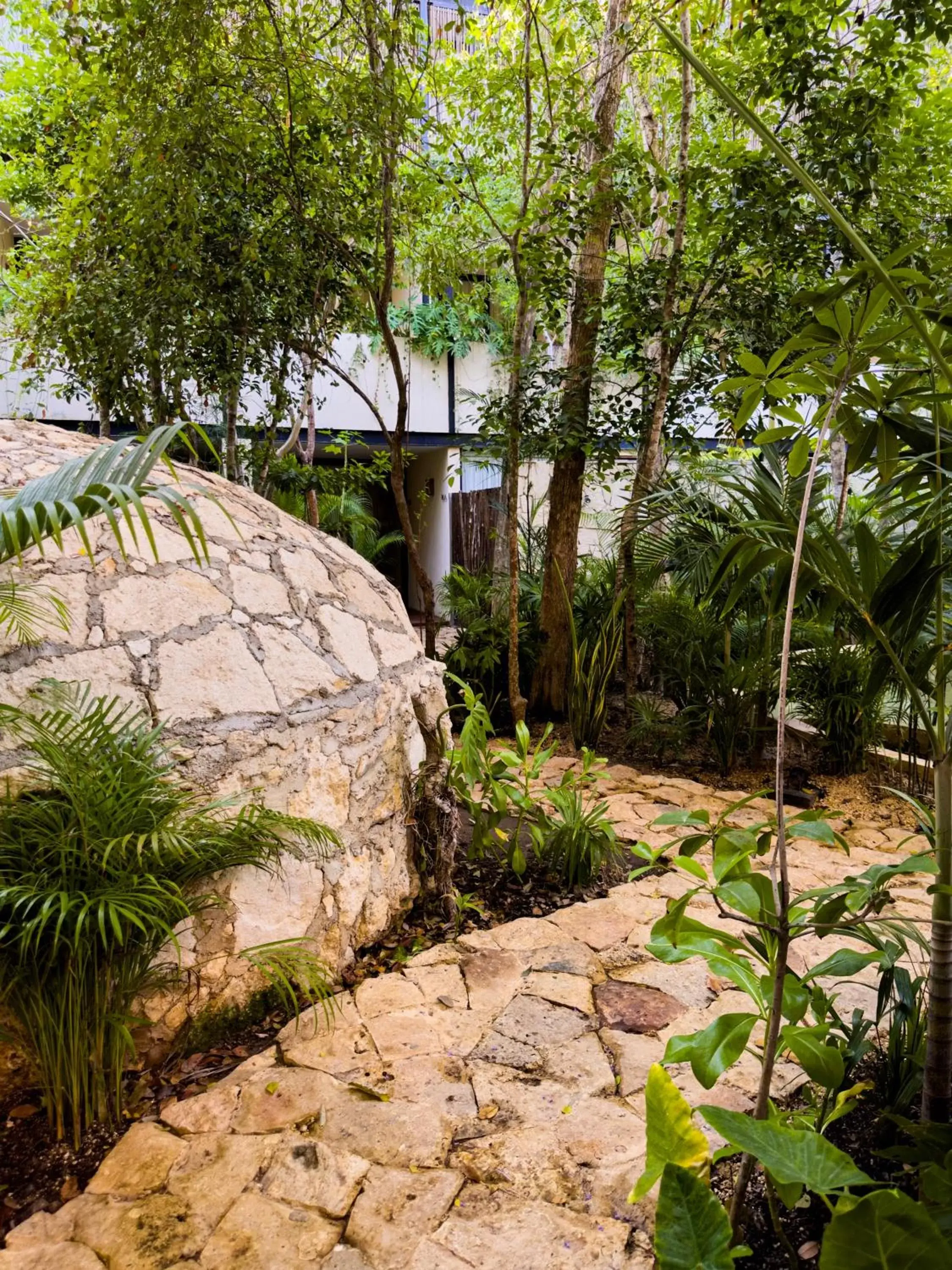 Garden, Property Building in Kuukum Tulum Hotel