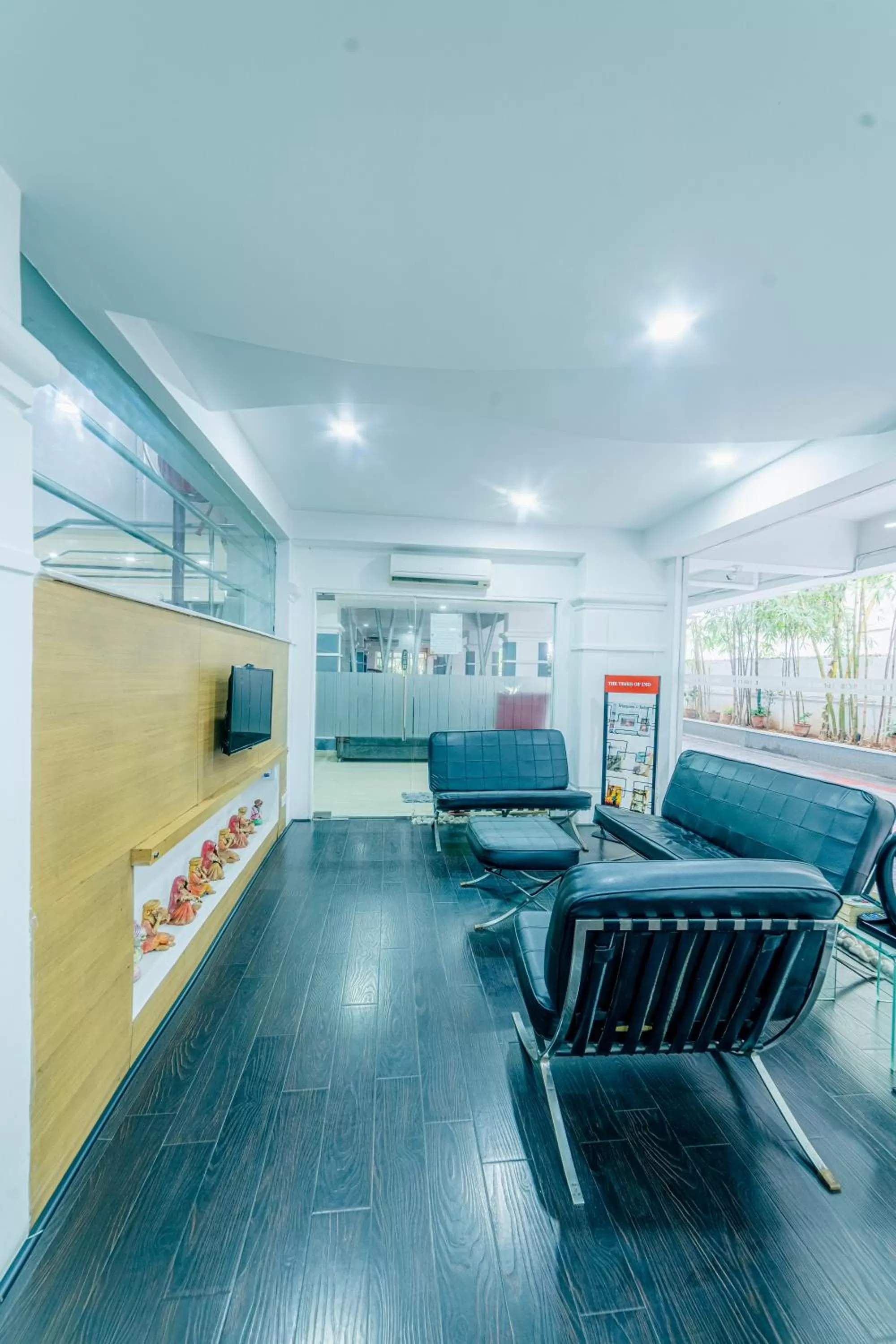 Lobby or reception in Hotel Athome , Whitefields, Kondapur