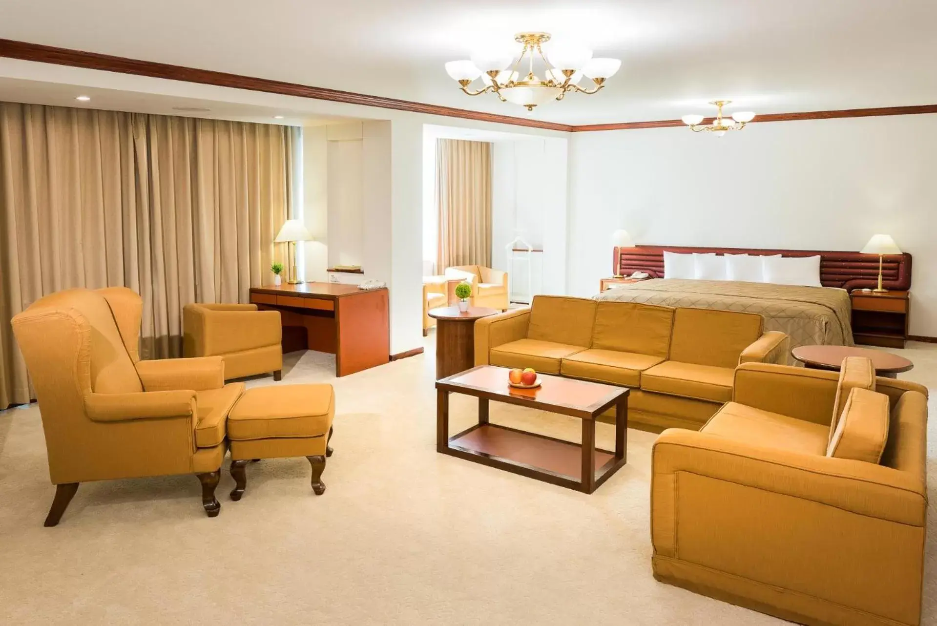 Living room, Seating Area in Hotel Tainan