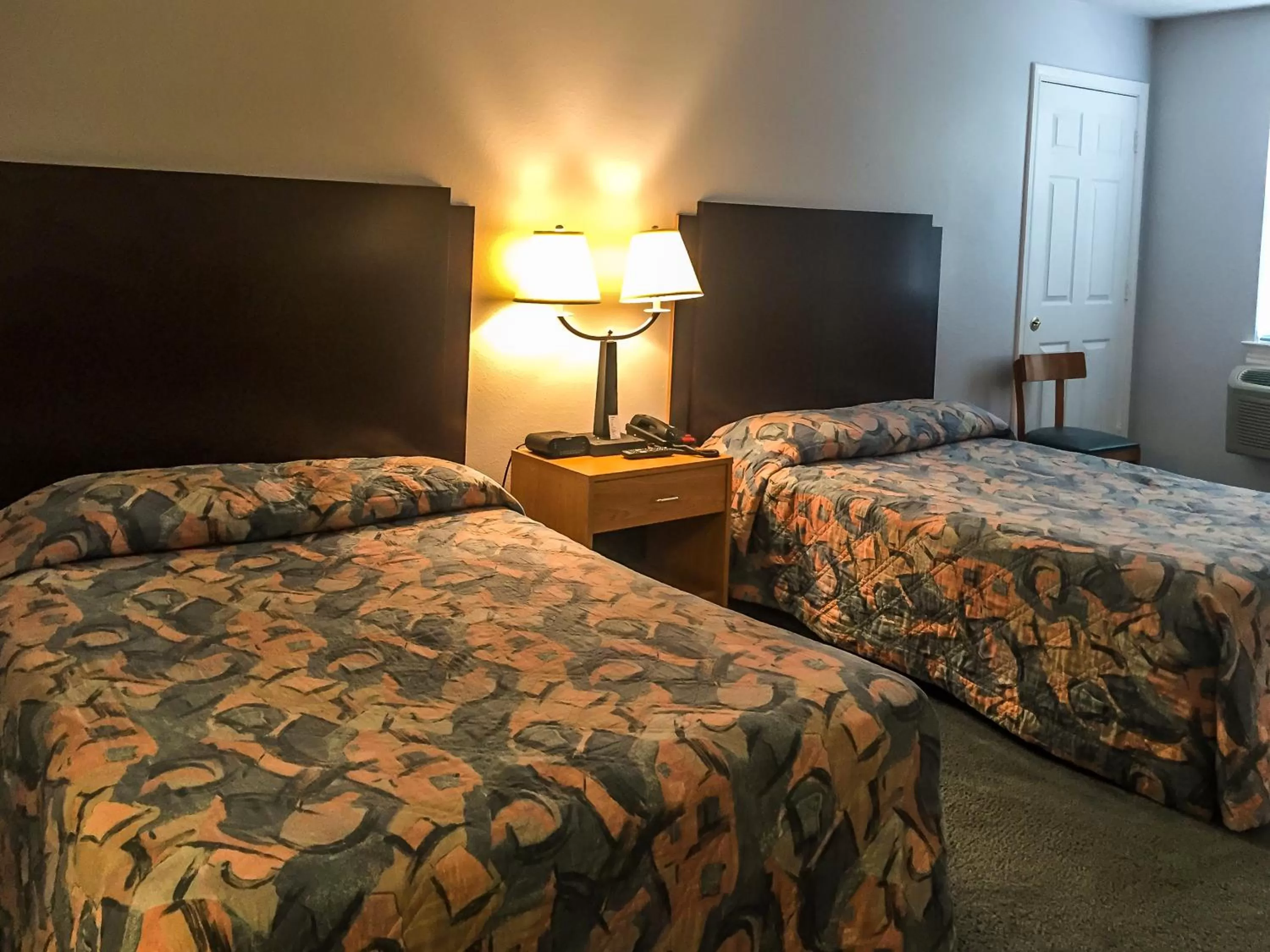 Bed in Bent Tree Motel