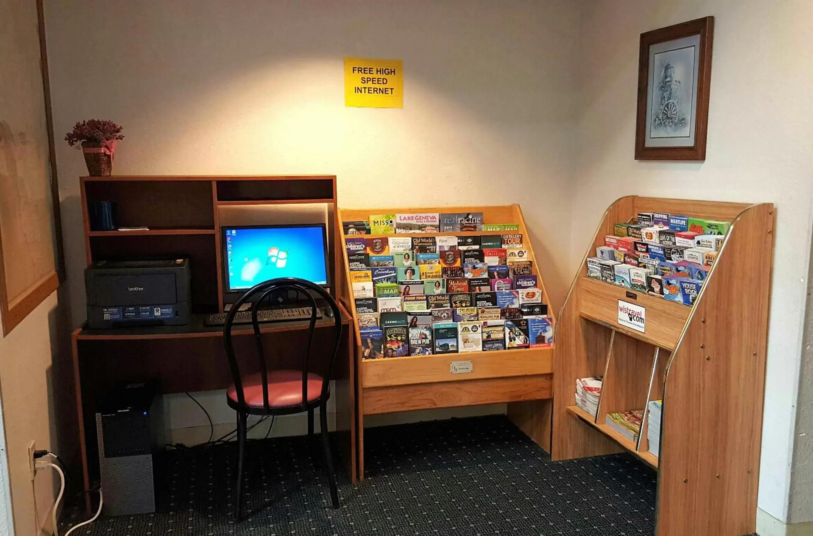 Lobby or reception in Motel 6-Saukville, WI