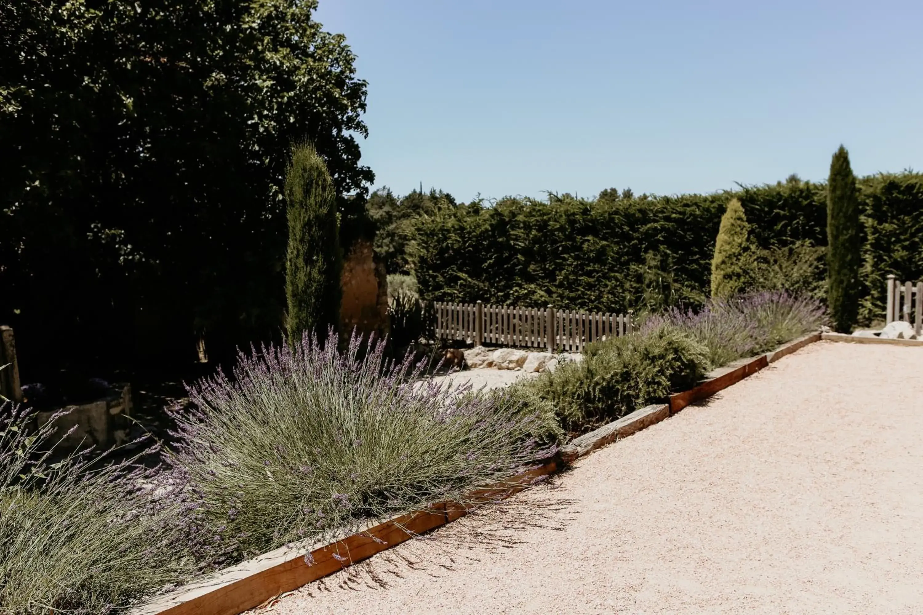 Garden in Domaine Gaogaia