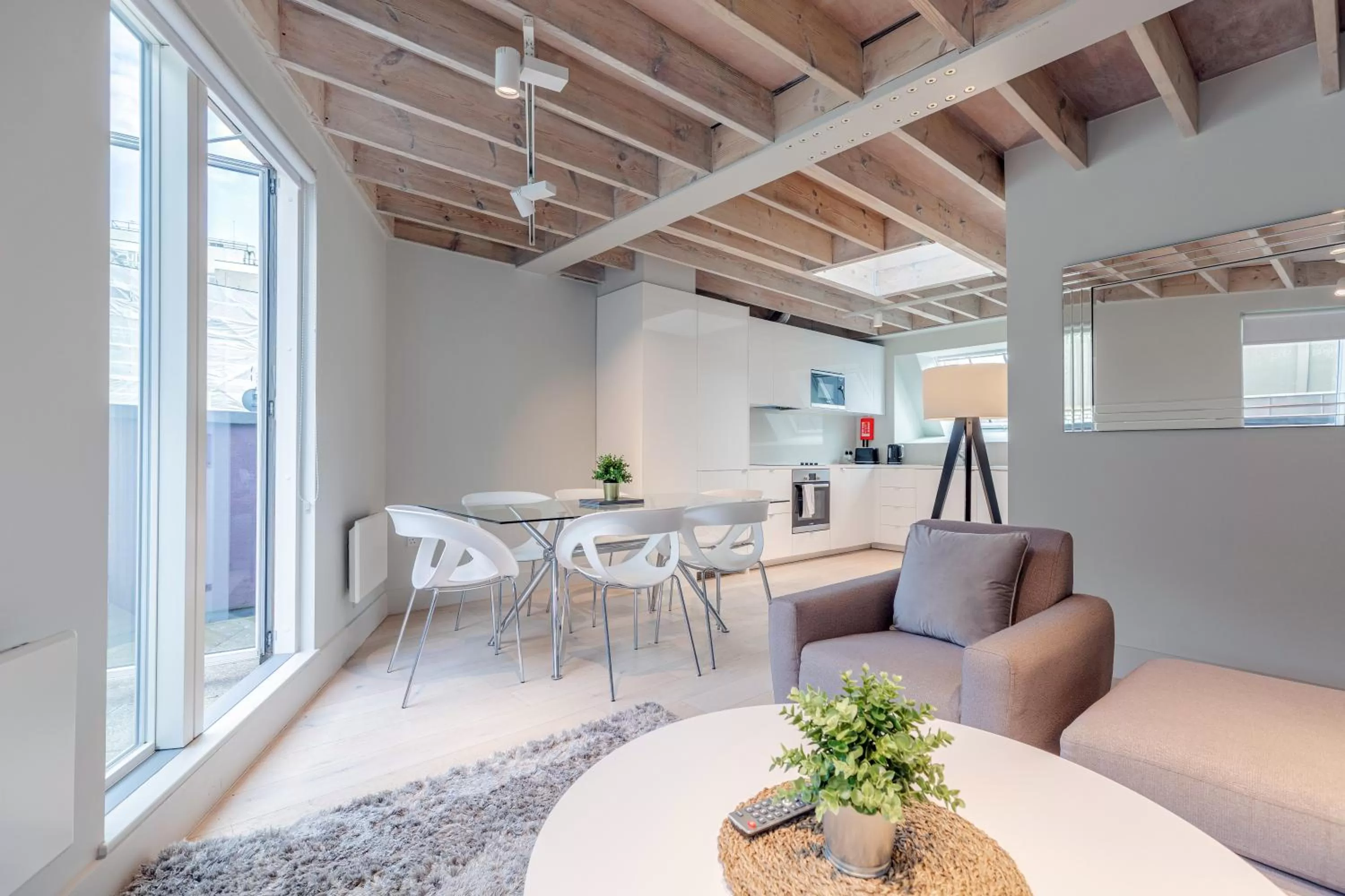 Living room, Seating Area in Holborn Apartments