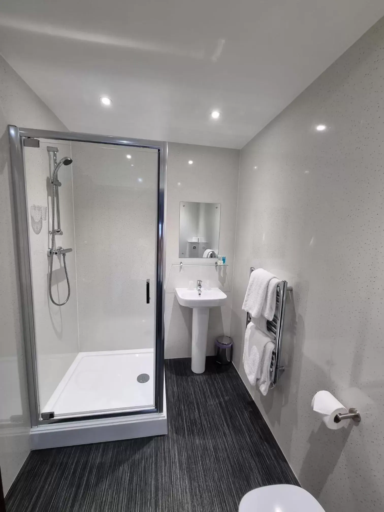 Shower, Bathroom in Premier Lodge