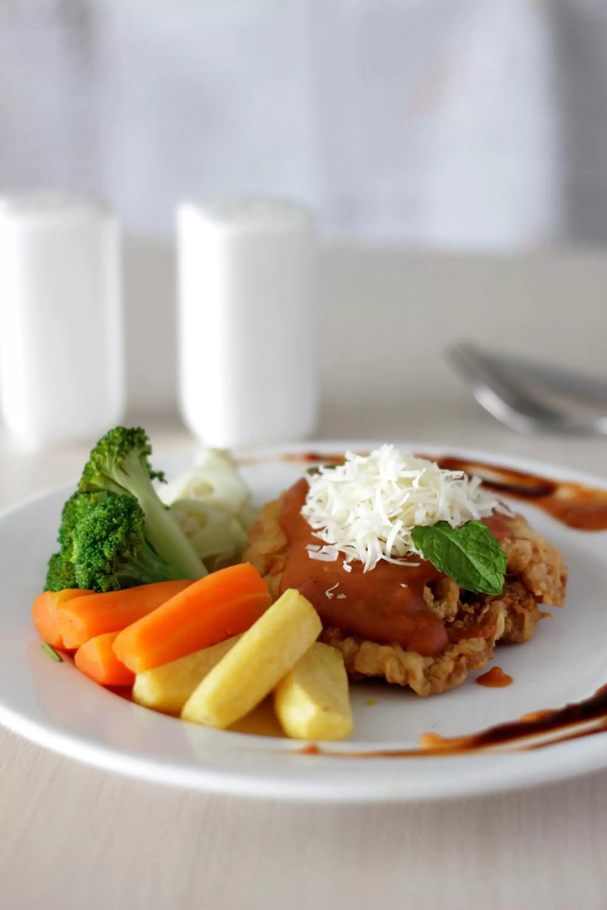 Food close-up in Three Eight Front One Boutique Batu Malang Food close-up in Three Eight Front One Boutique Batu Malang