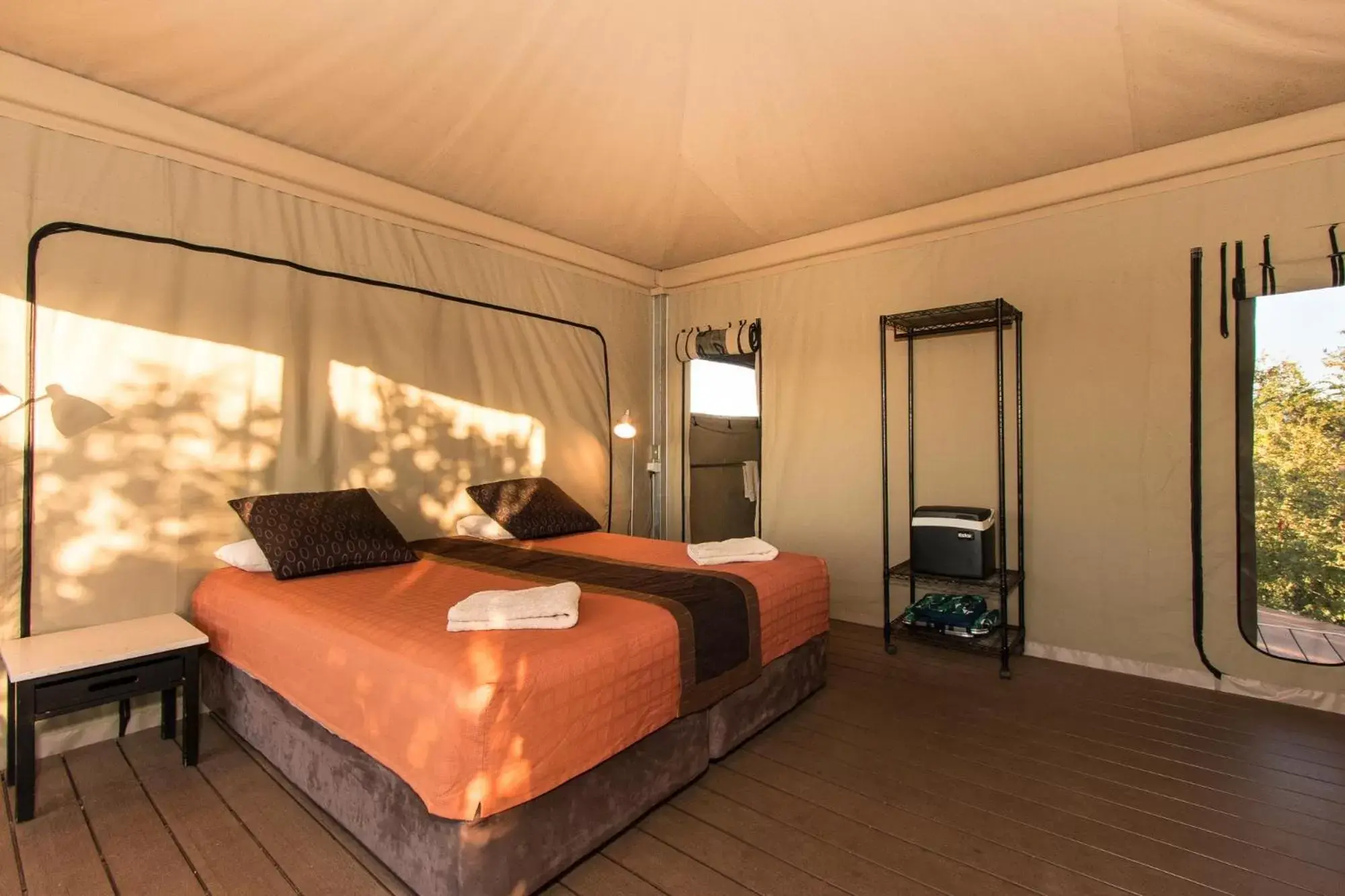 Bedroom, Bed in Eco Beach Wilderness Retreat