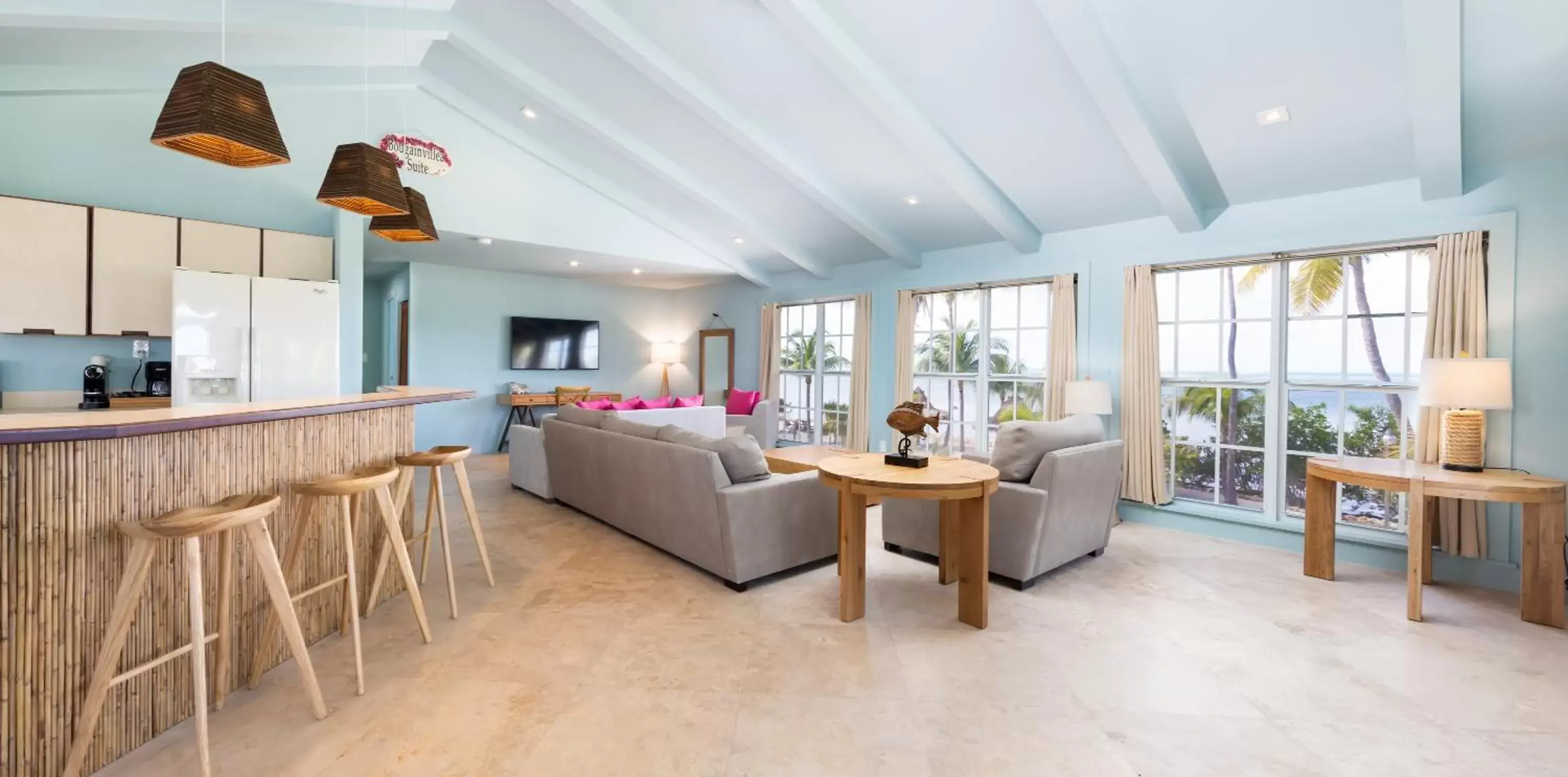 Living room in Lime Tree Bay Resort