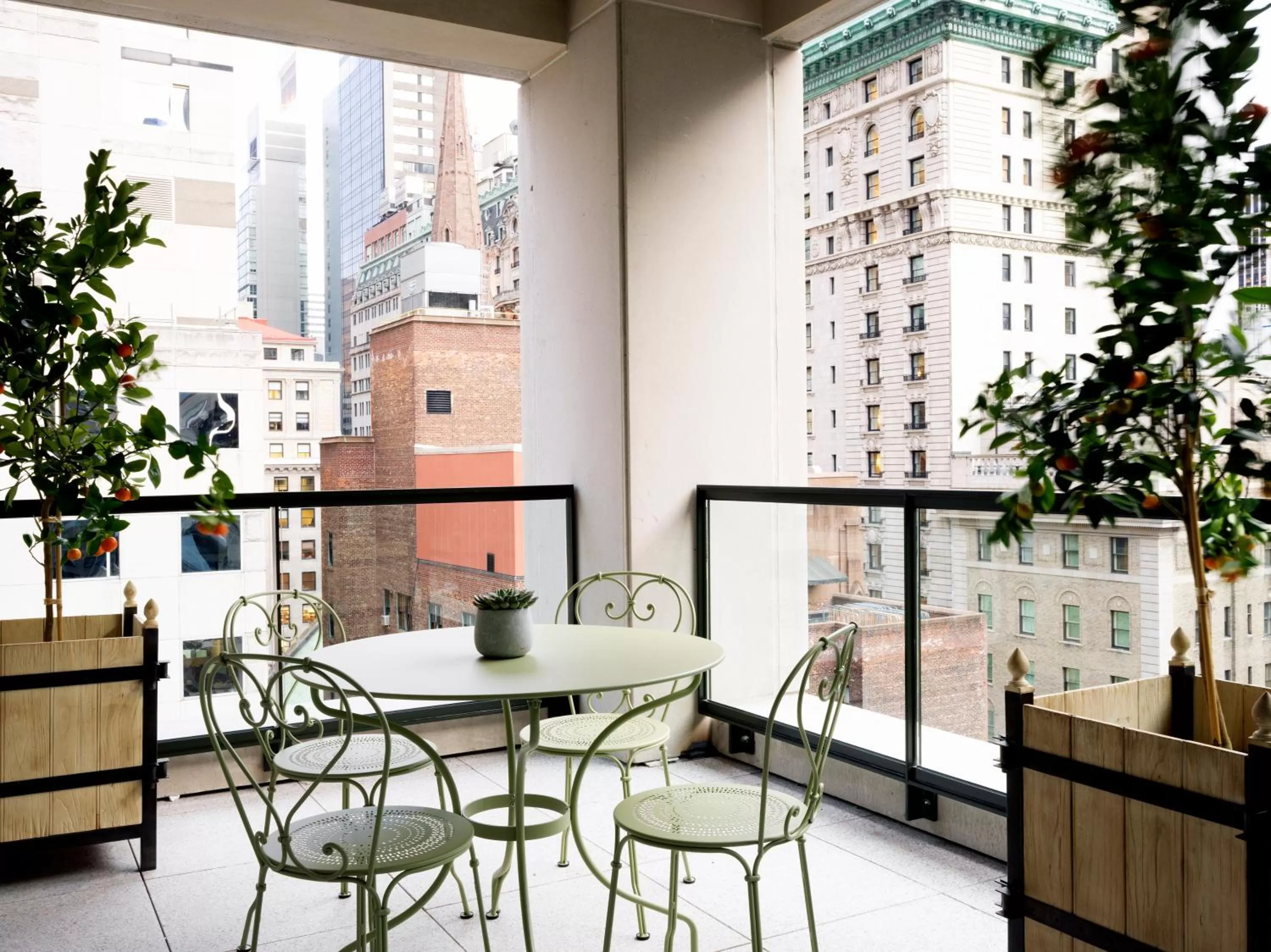 Balcony/Terrace in The Whitby Hotel
