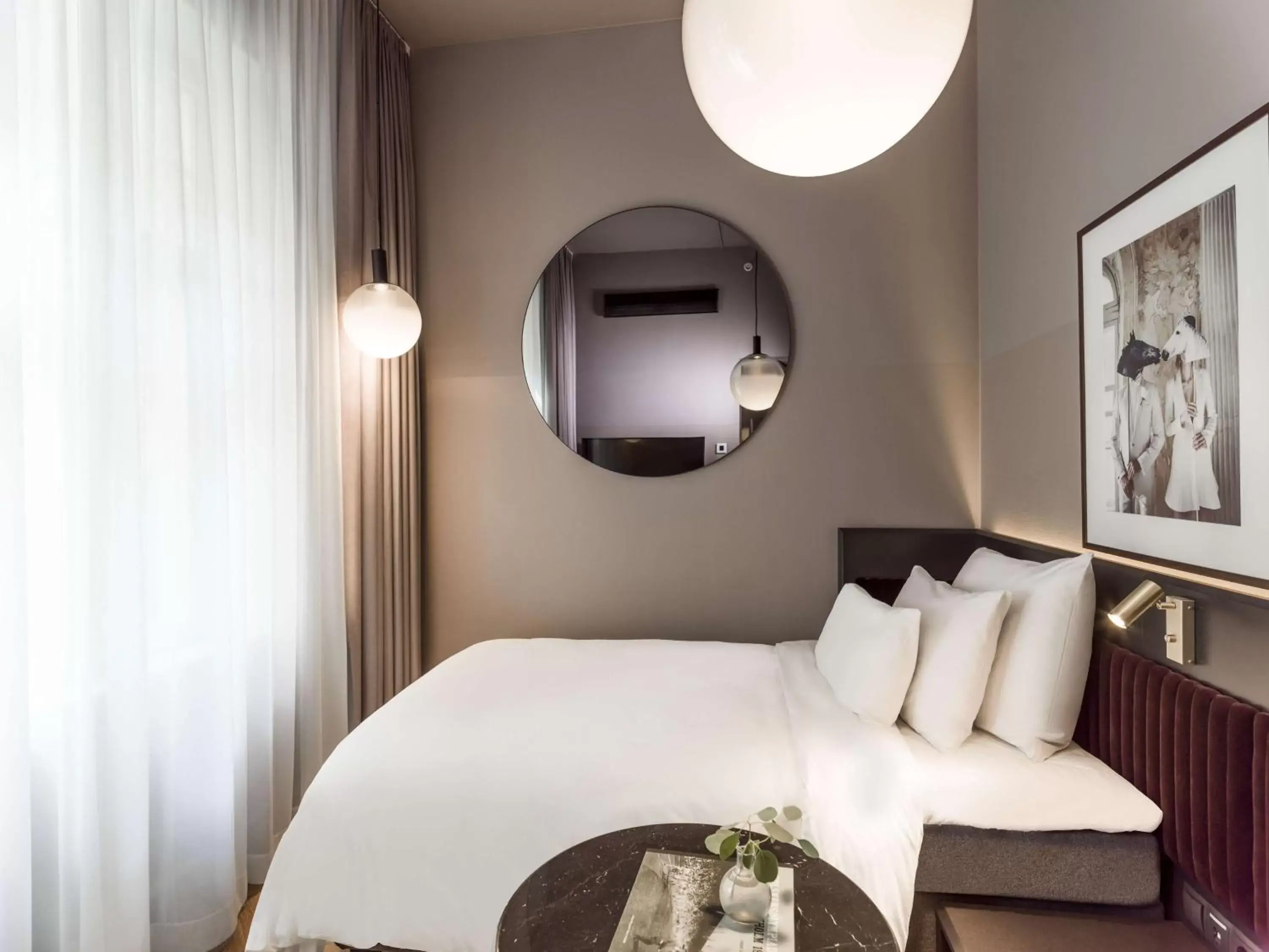 Bedroom, Bed in Radisson Collection, Strand Hotel, Stockholm