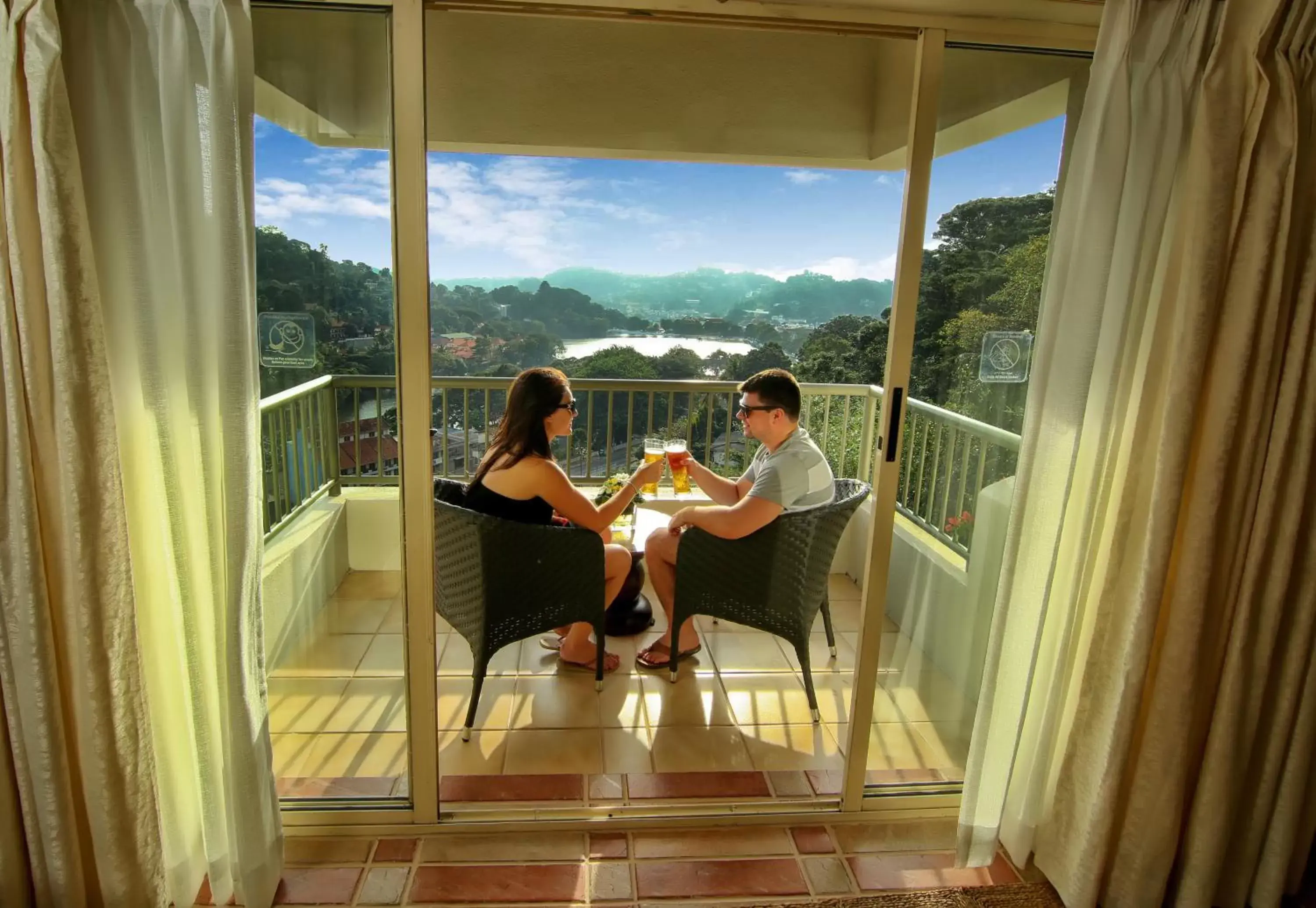 Balcony/Terrace in Thilanka Hotel
