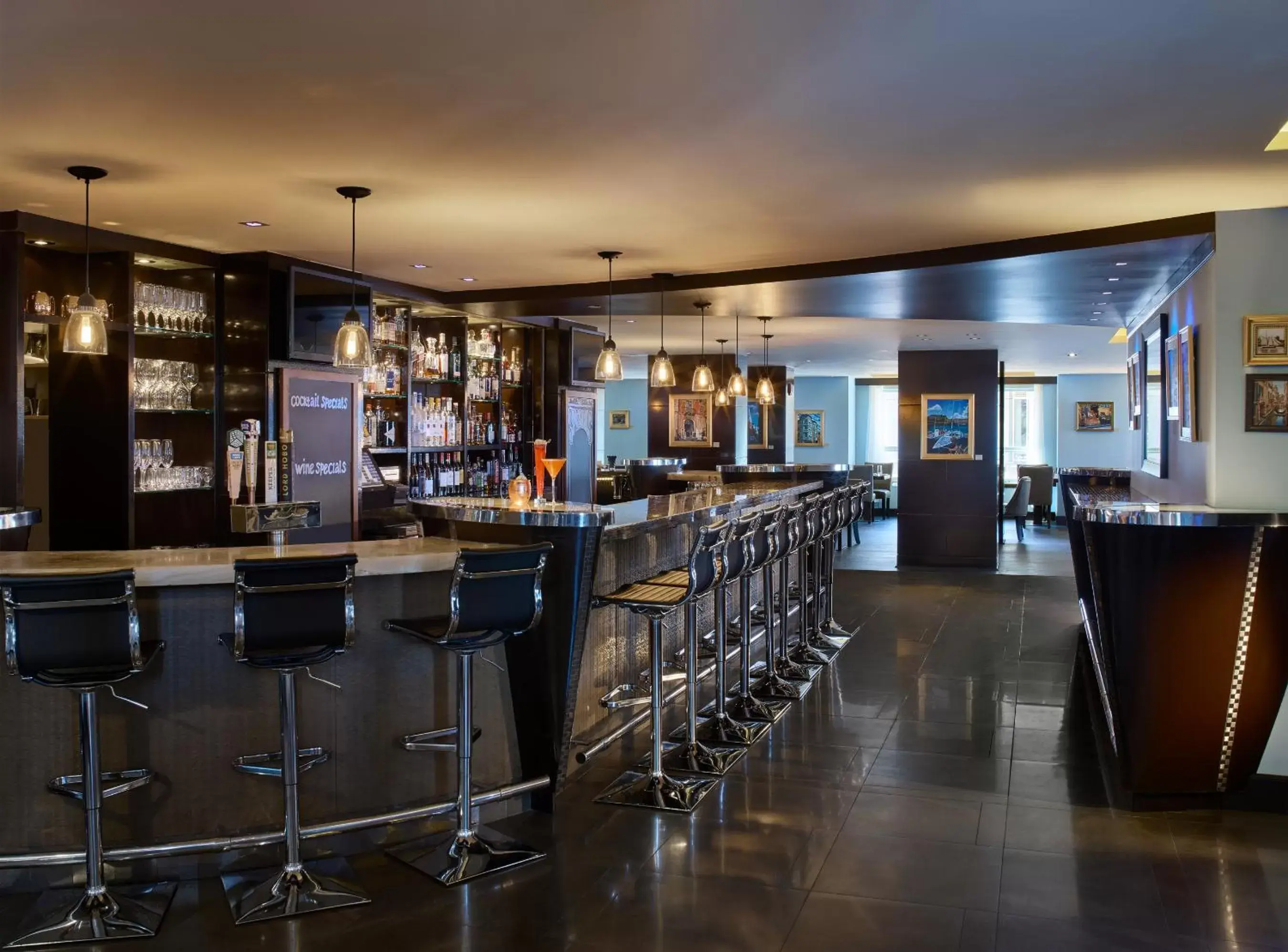 Restaurant/places to eat, Lounge/Bar in Battery Wharf Hotel, Boston Waterfront