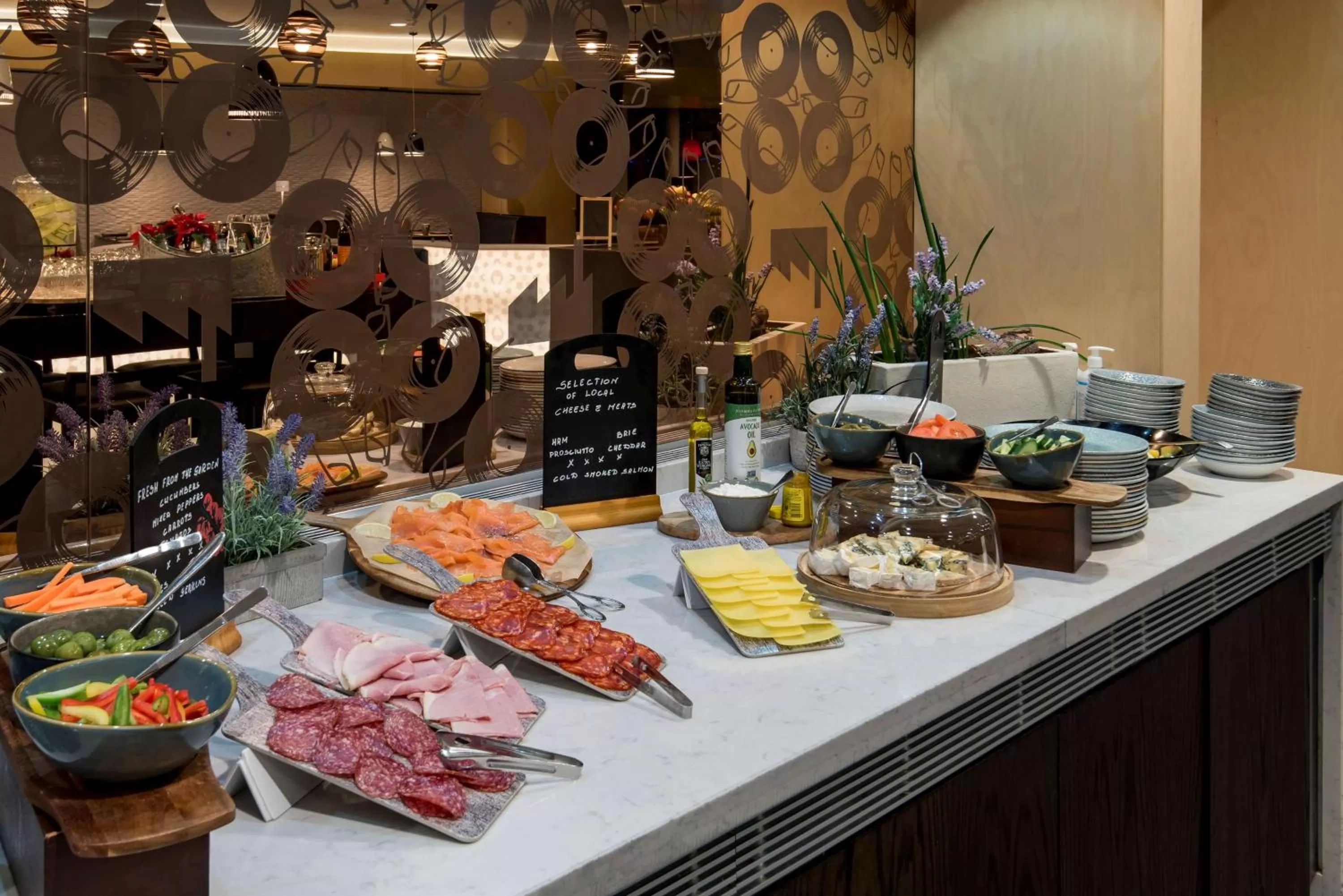 Breakfast in Radisson Blu Manchester Airport