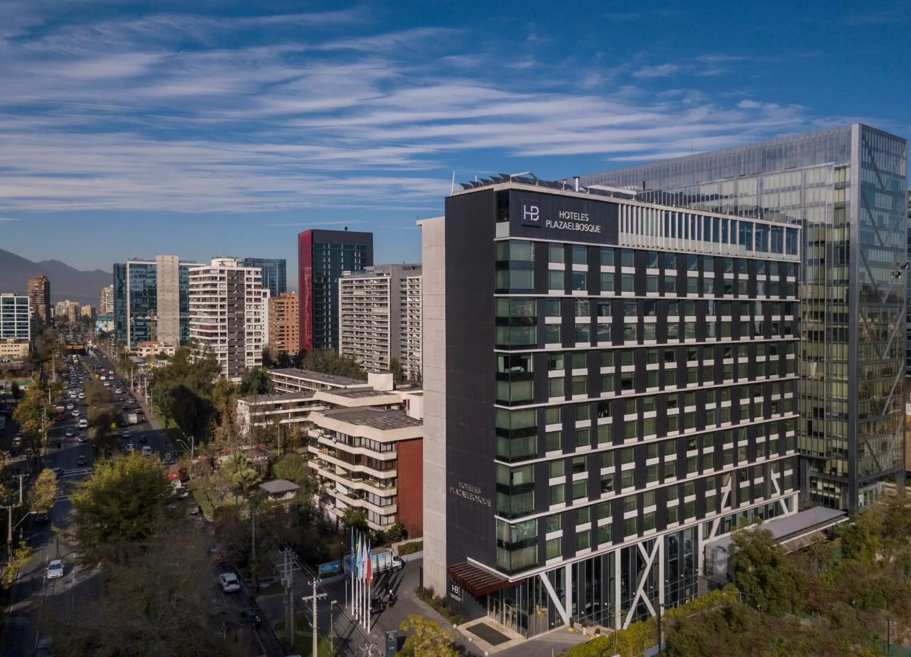 Property building in Radisson Blu Plaza El Bosque Santiago