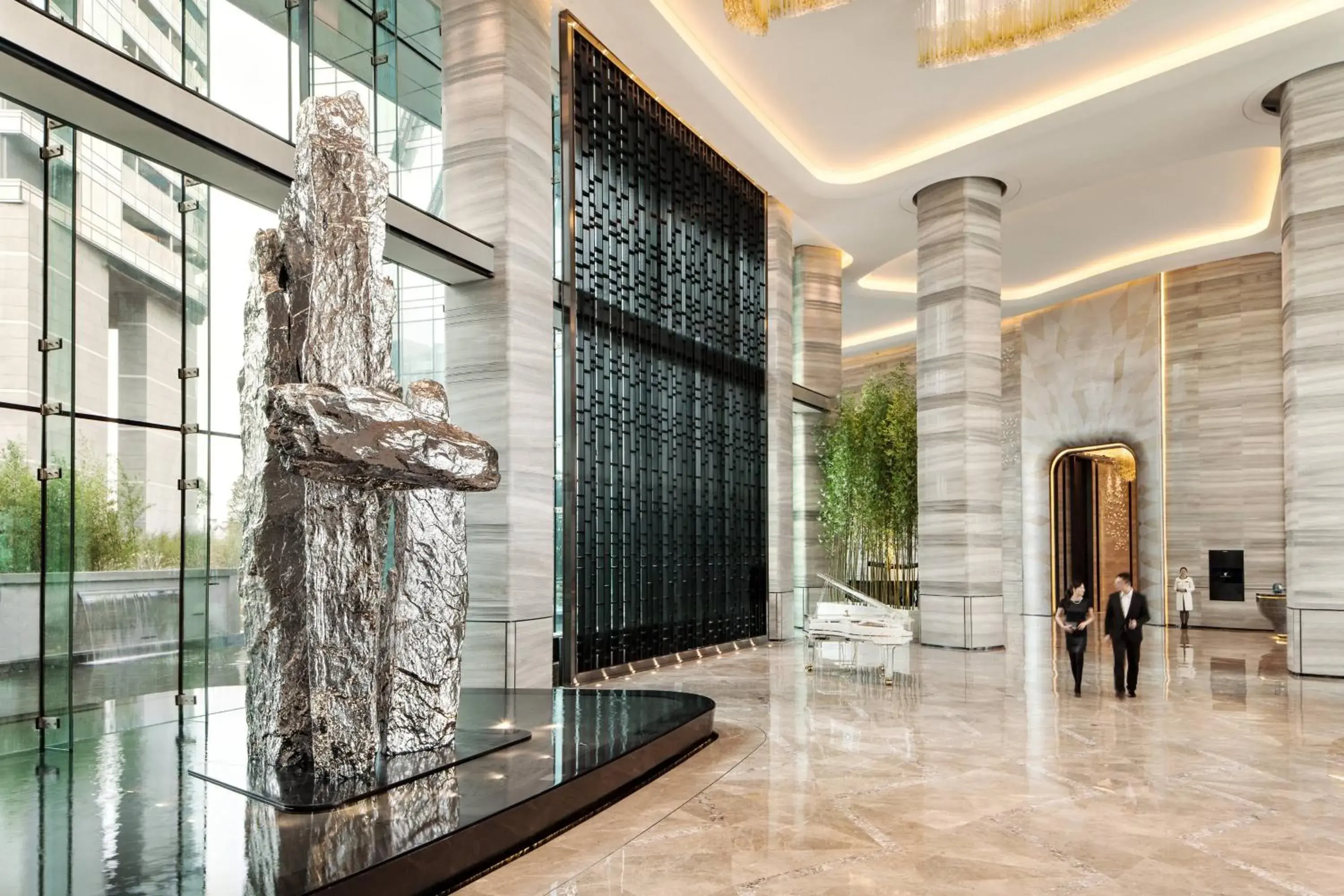 Lobby or reception in JW Marriott Hotel Shenzhen Bao'an International Airport