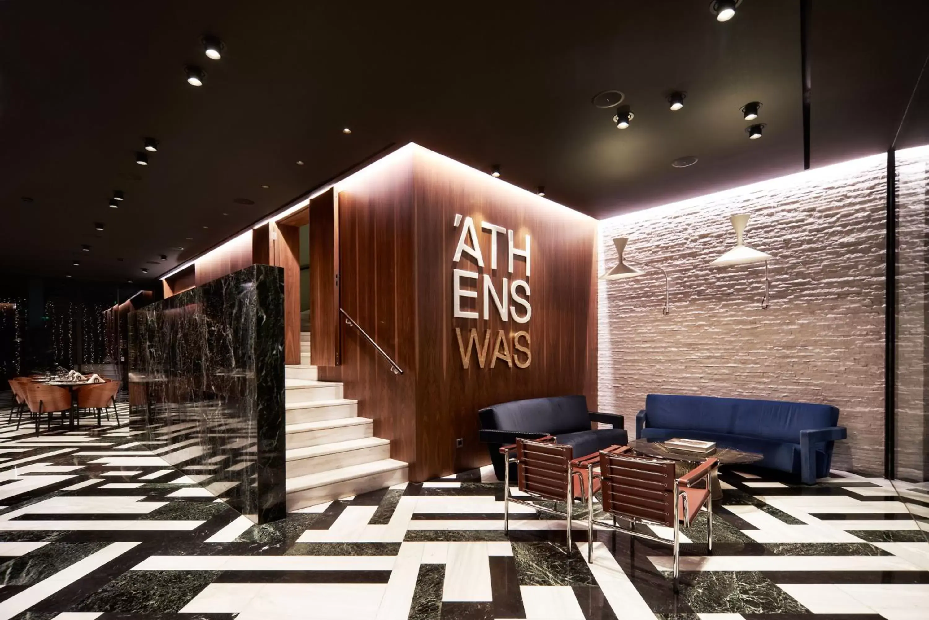 Lobby or reception in AthensWas Design Hotel
