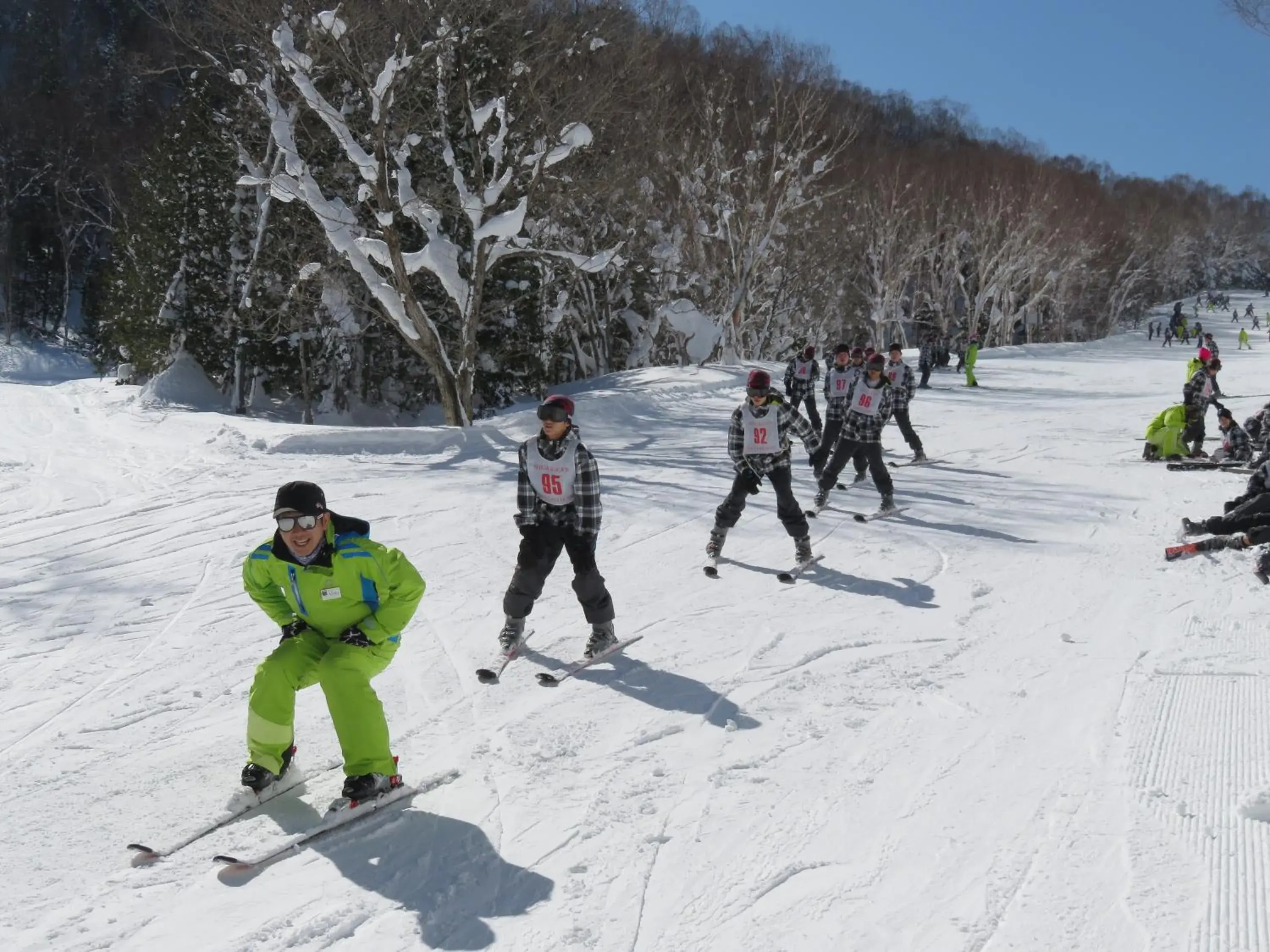 Skiing in Shiga Lake Hotel