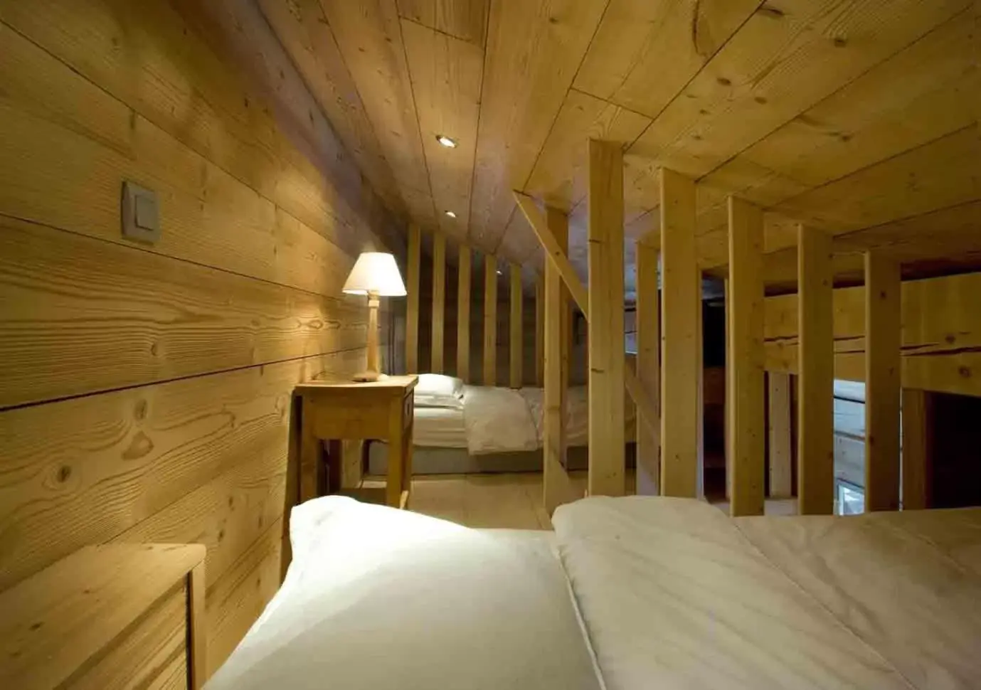 Bed in Hôtel Chalet Alpage