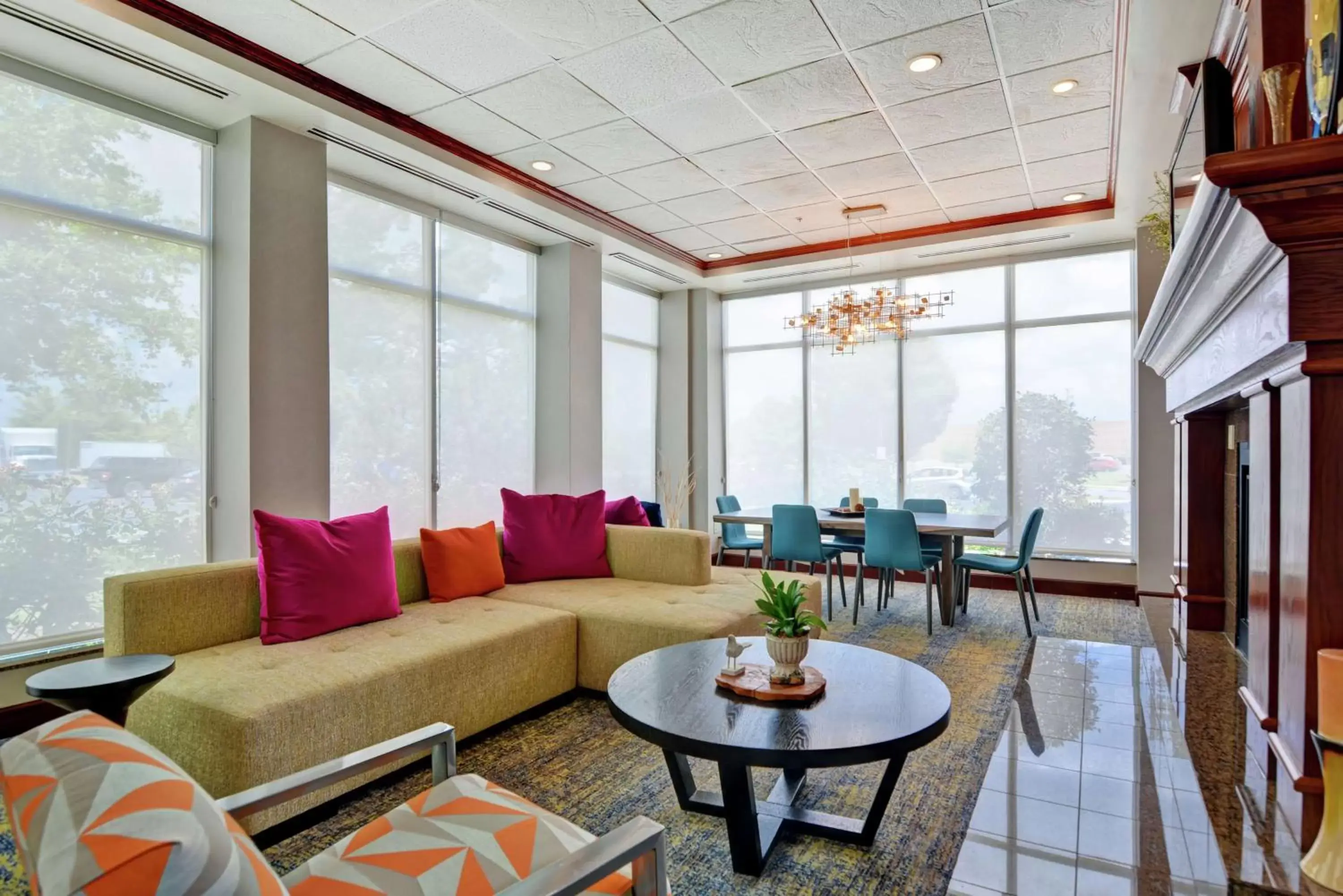 Lobby or reception in Hilton Garden Inn Conway Lobby or reception in Hilton Garden Inn Conway