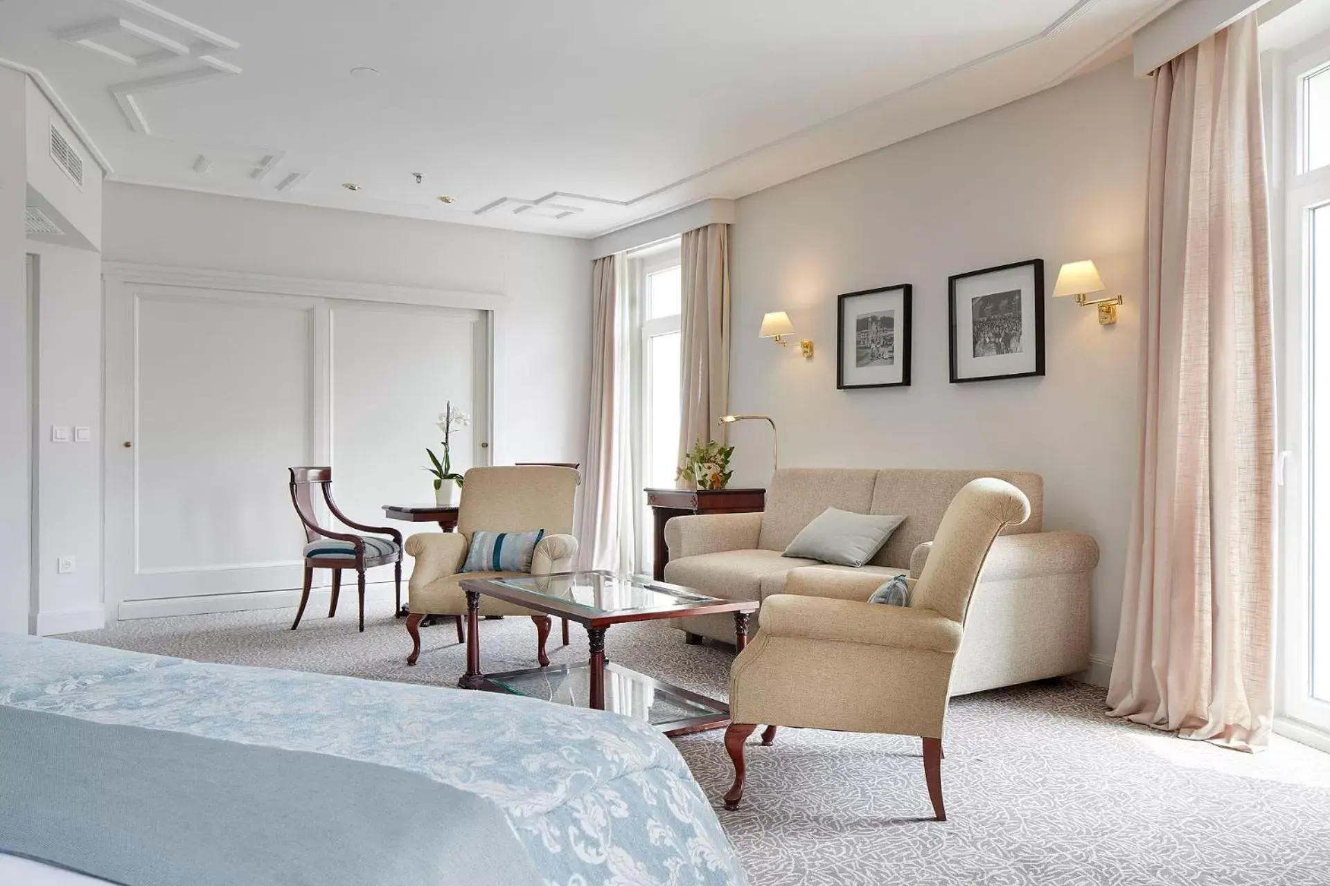 Living room, Seating Area in Hotel de Londres y de Inglaterra
