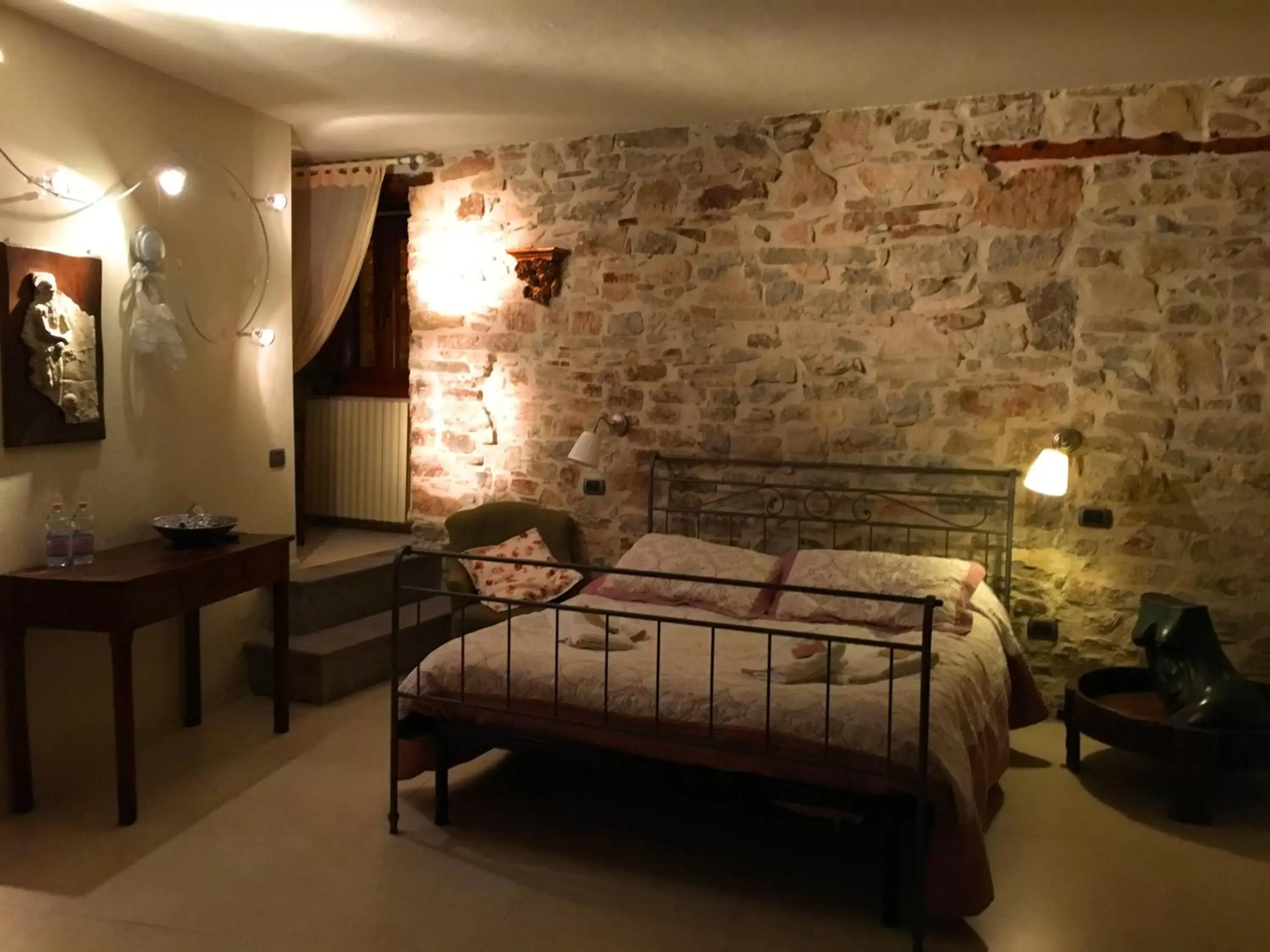 Photo of the whole room, Bed in Locanda La Campana