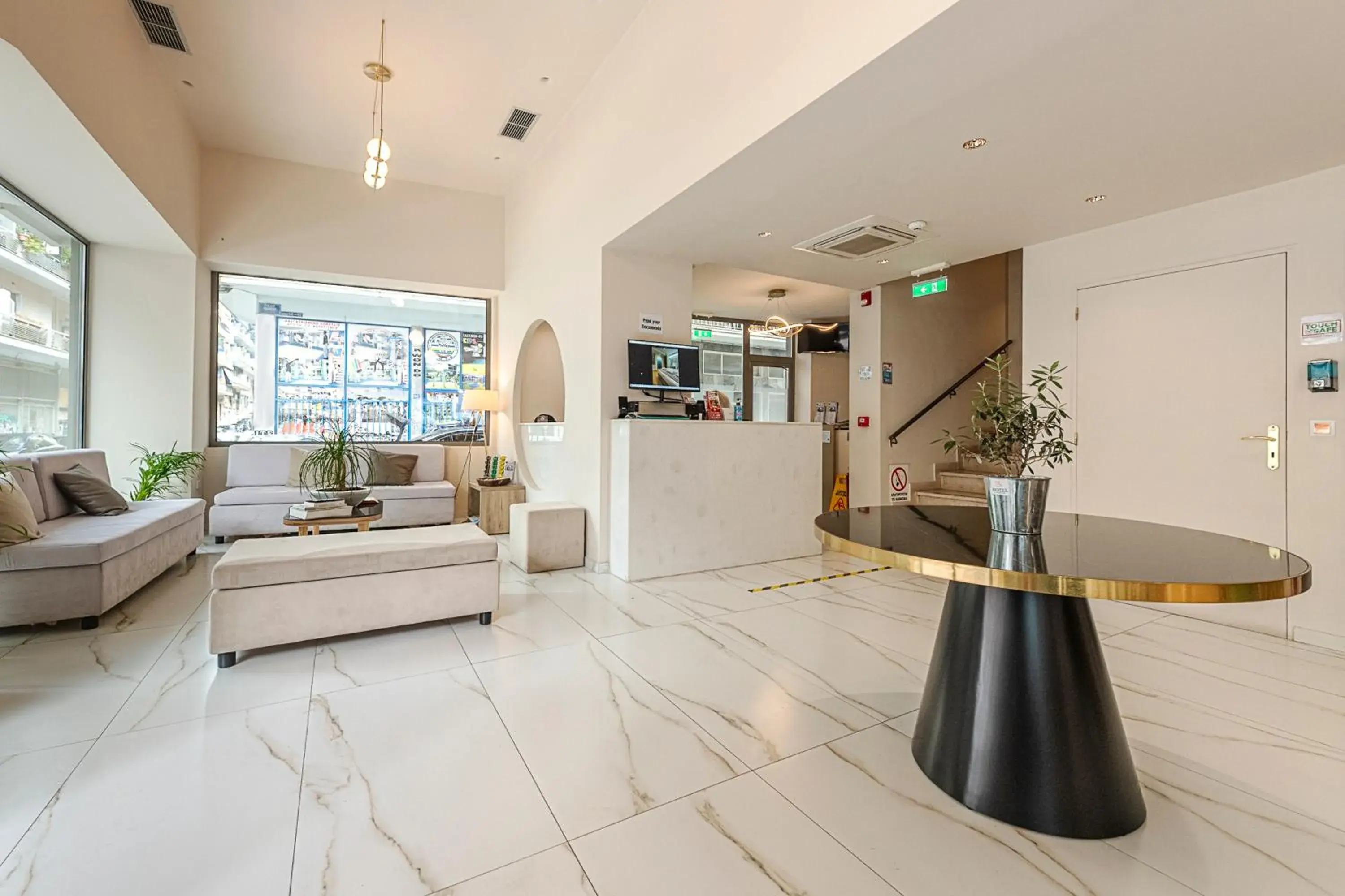 Lobby or reception in Hotel @Syngrou Fix Lobby or reception in Hotel @Syngrou Fix