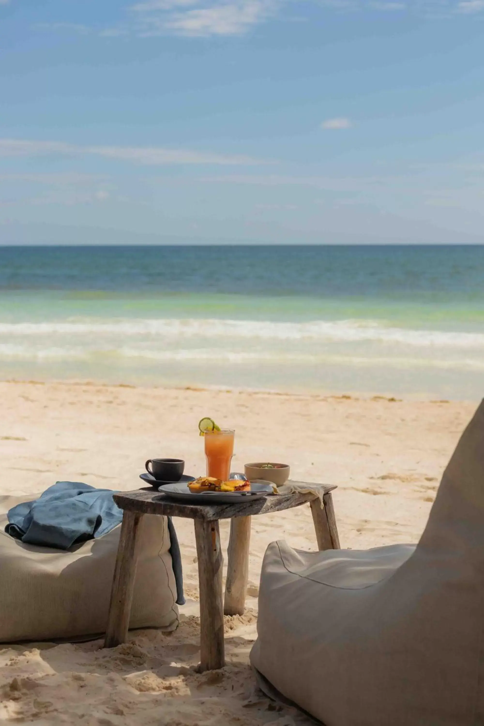 Beach in Encantada Tulum