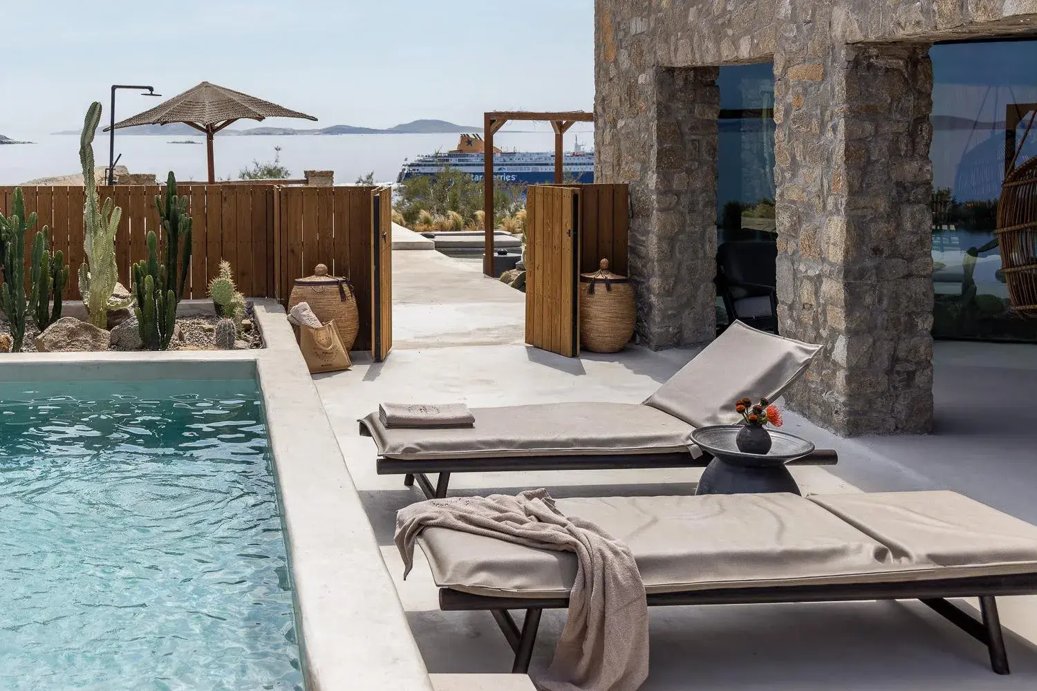 Swimming Pool in Rocabella Mykonos Hotel