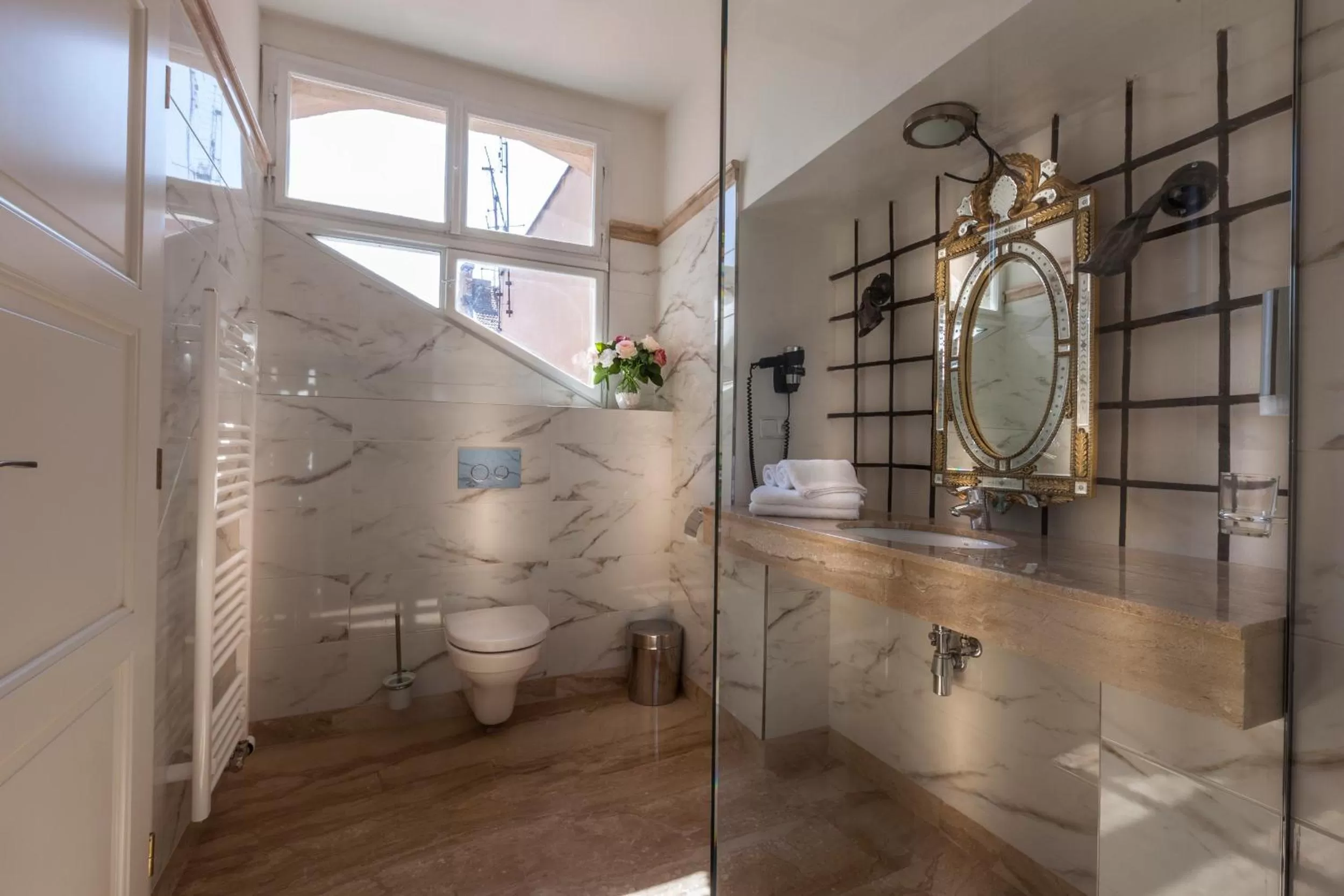 Bathroom in Little King Hotel U Malvaze